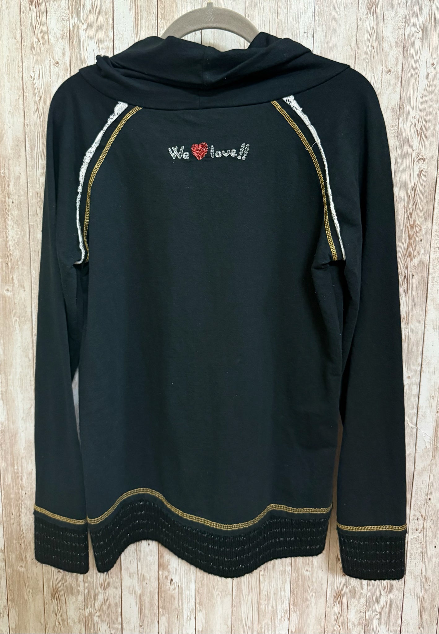 Size L DESIGUAL Black Top