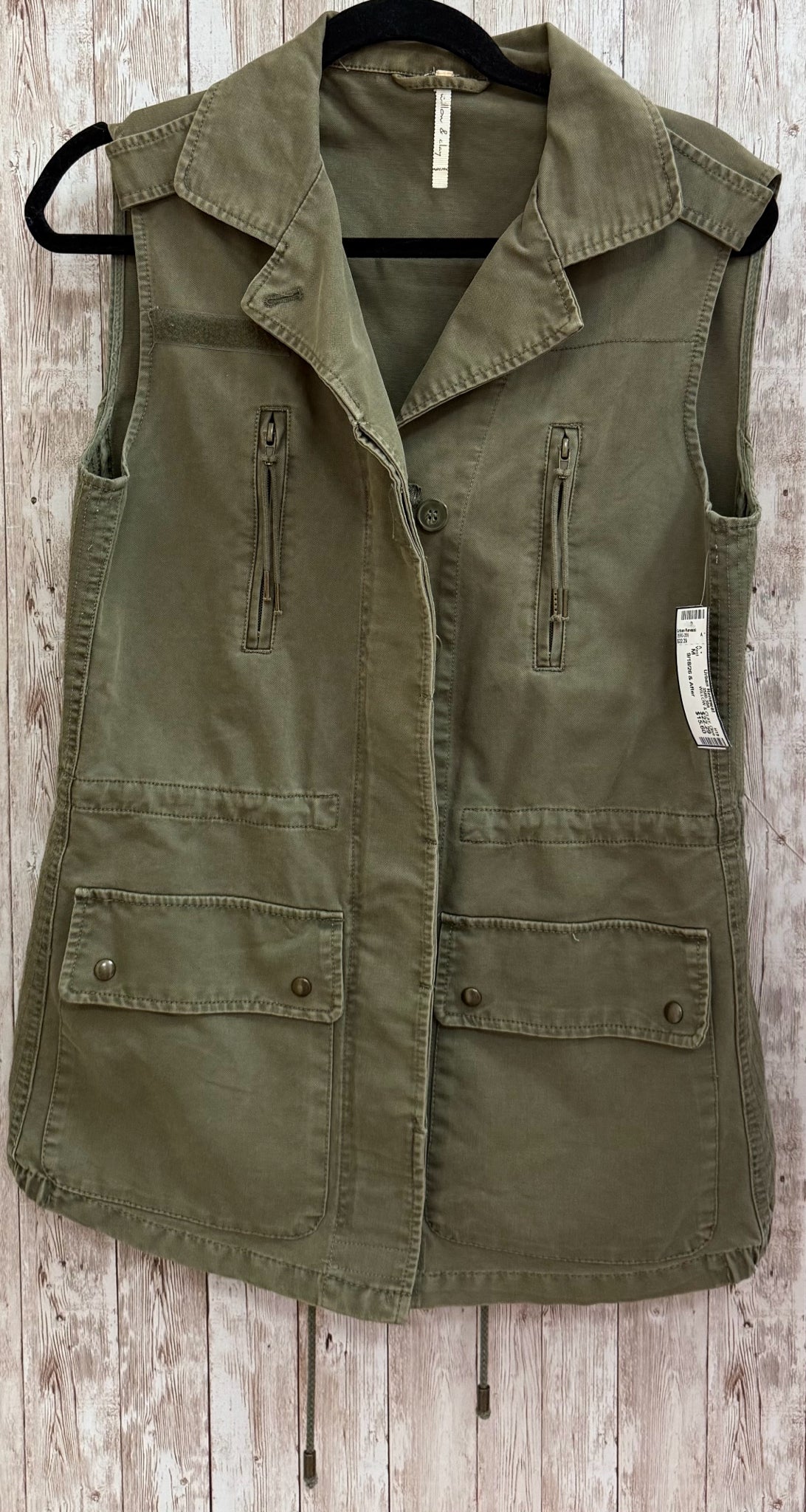 Size M WILLOW & CLAY Olive Vest