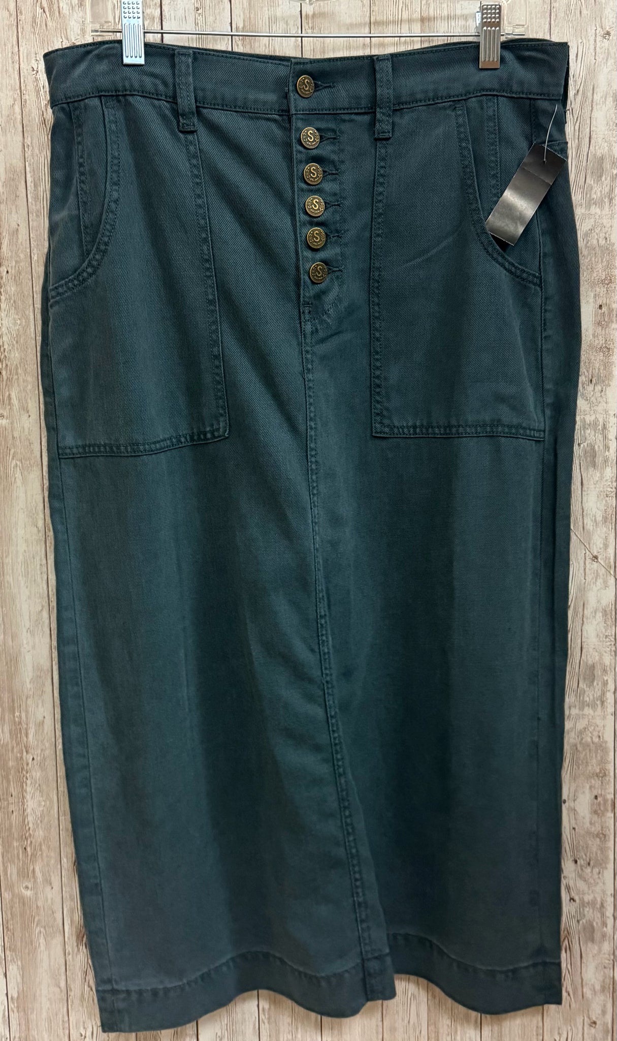 Size 10 SUNDANCE Teal Skirt
