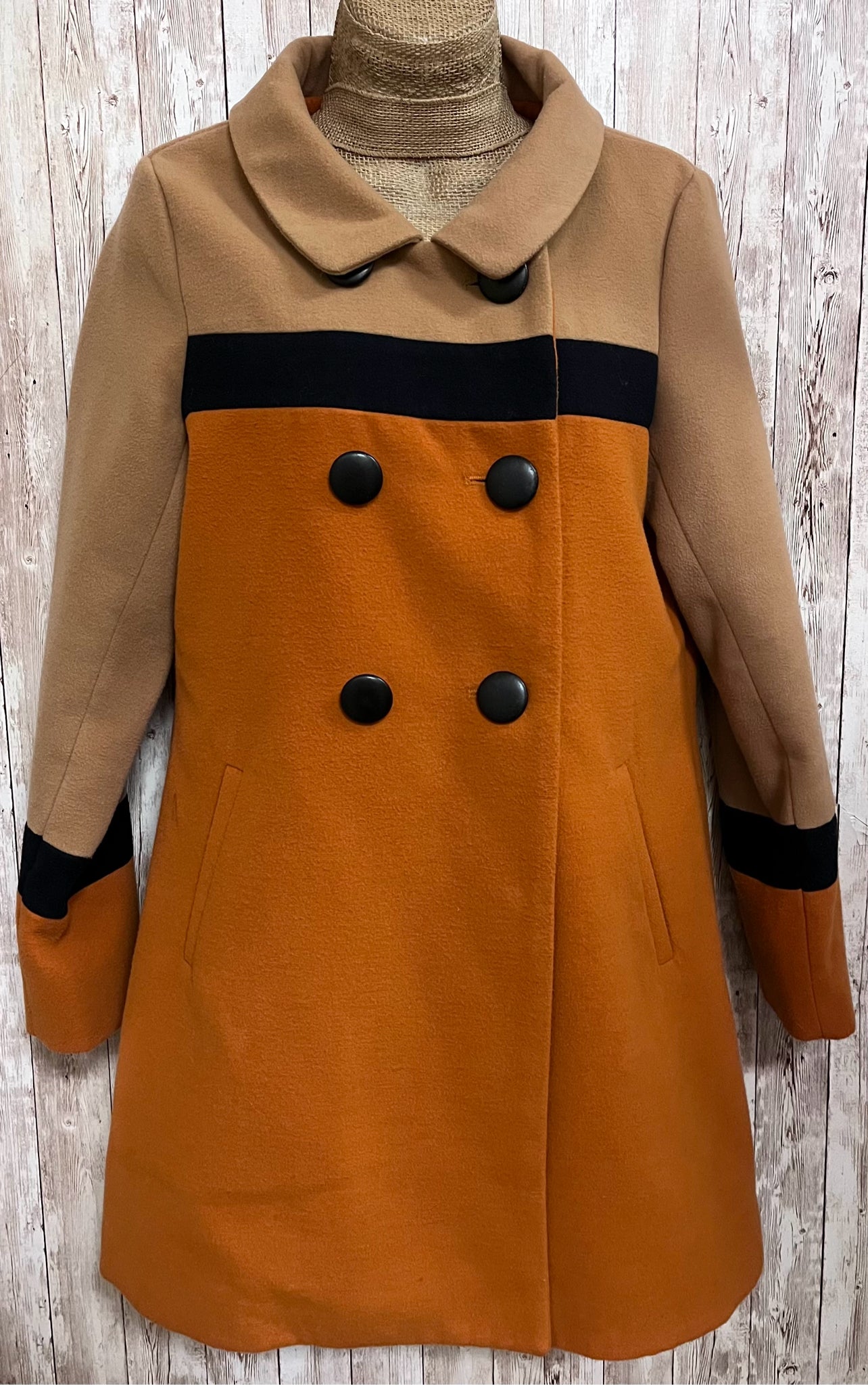 THAT'S IT! Orange Print Coat