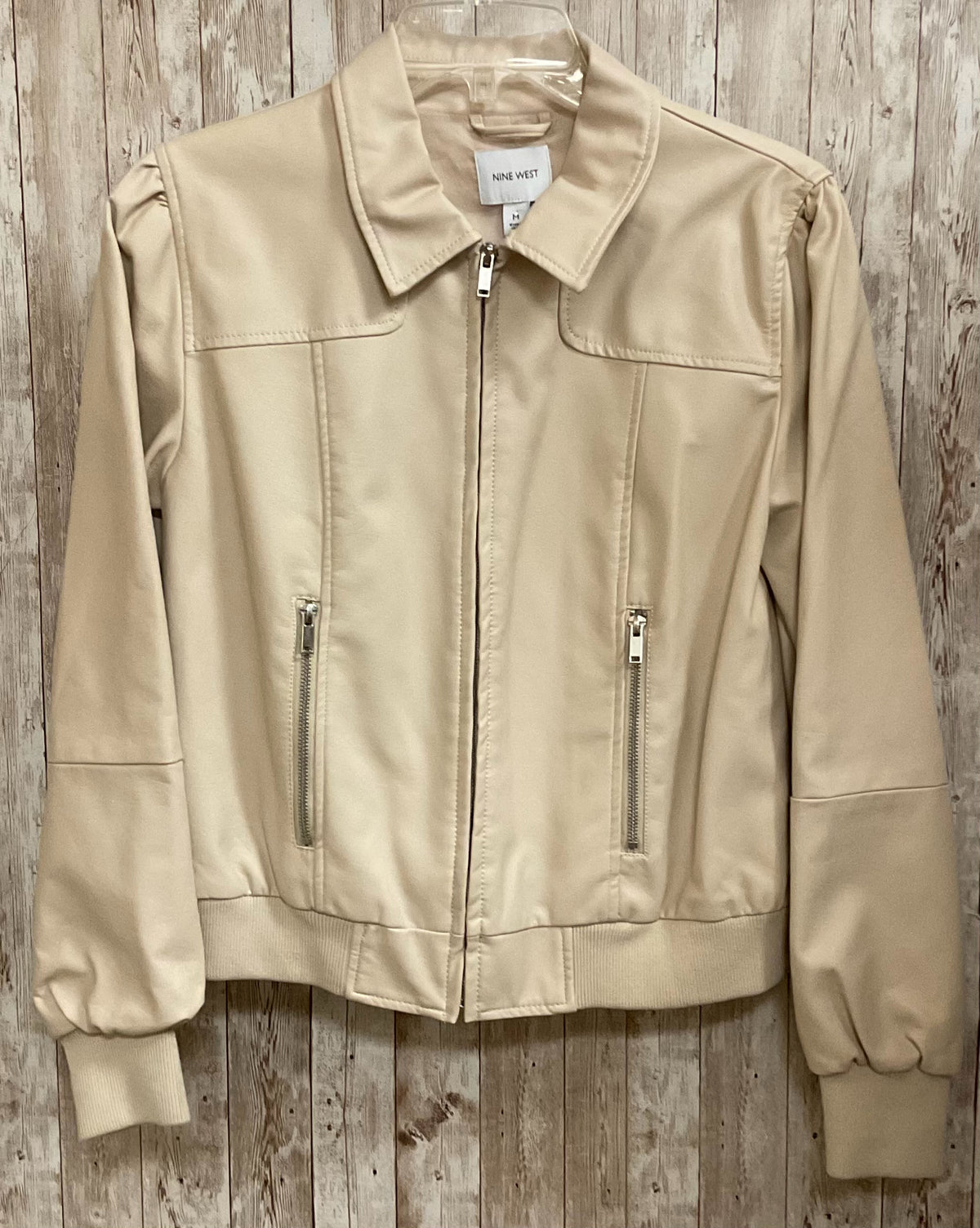Size M NINE WEST Beige Jacket