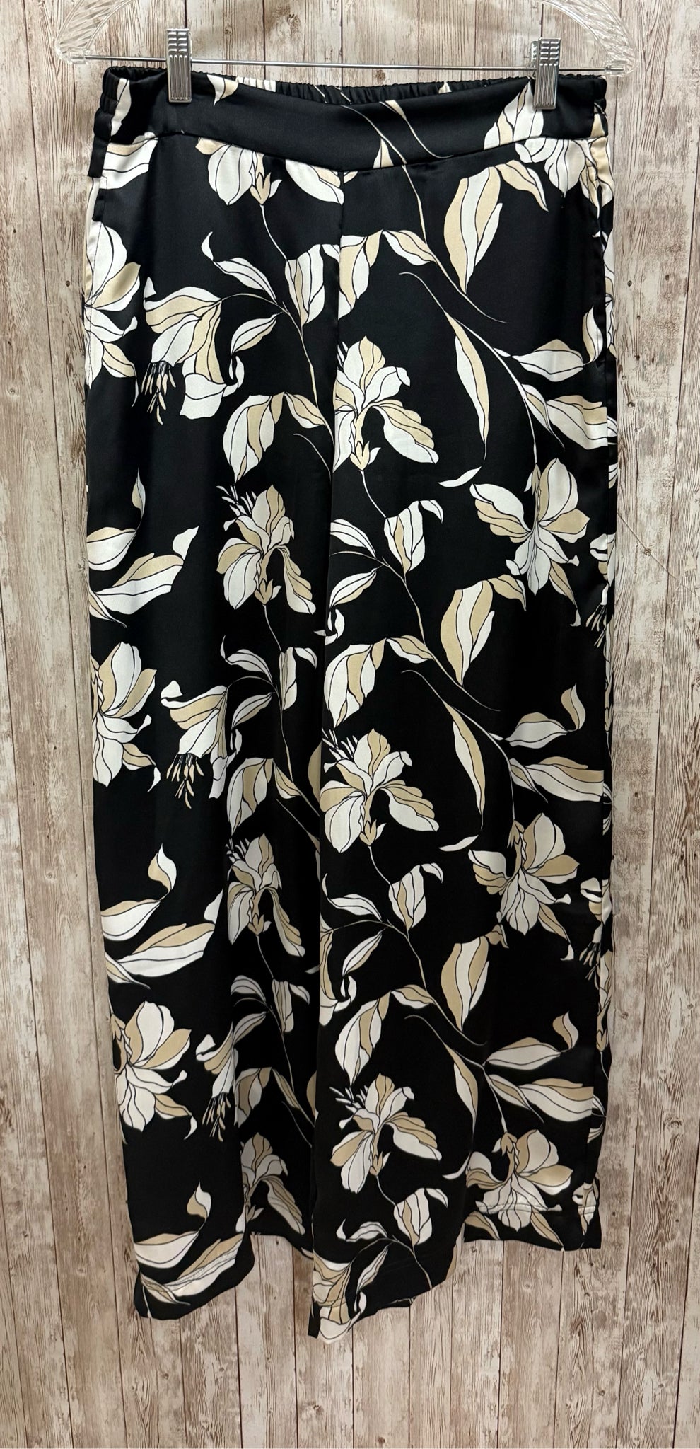 BAILEY44 Size L Black Print 2 PC PANT SET