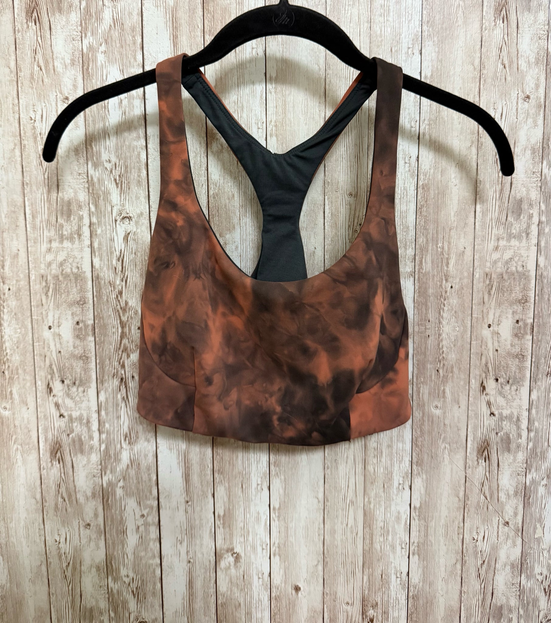 LULULEMON RUST PRINT Fitness top
