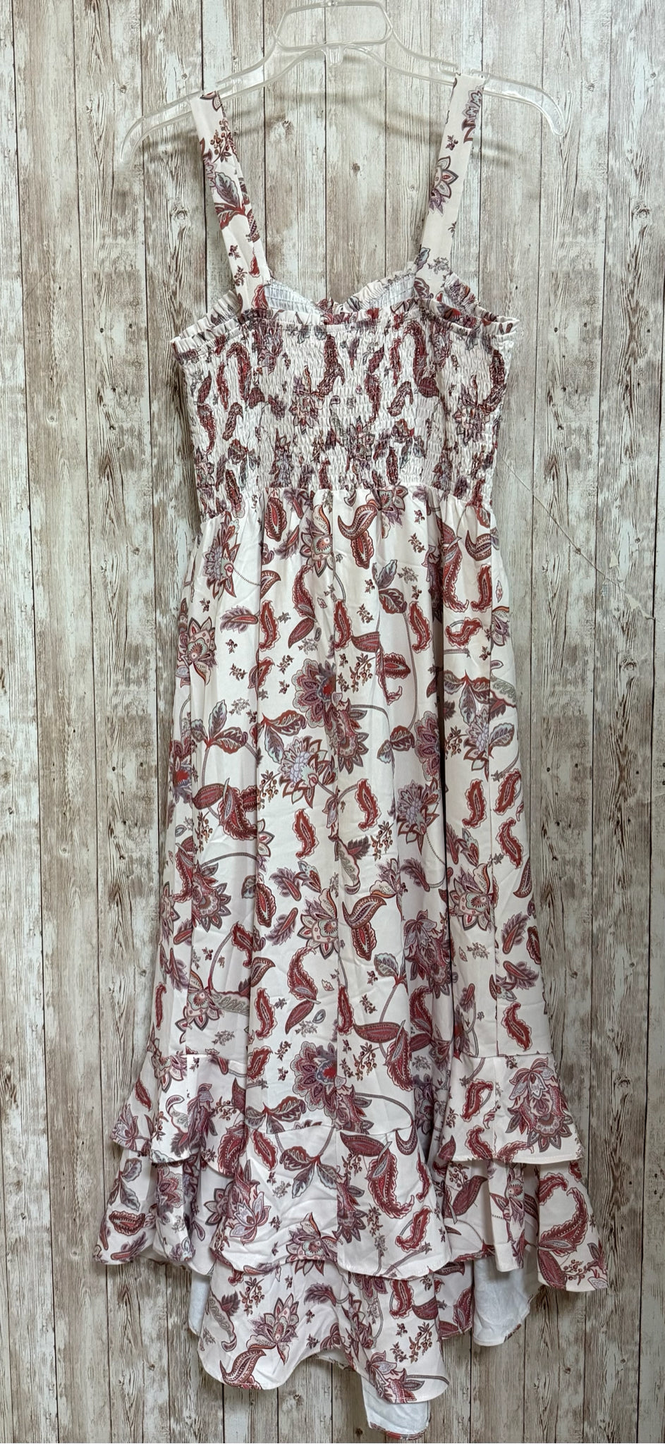 GRACE KARIN Size S CREAM FLORAL Dress
