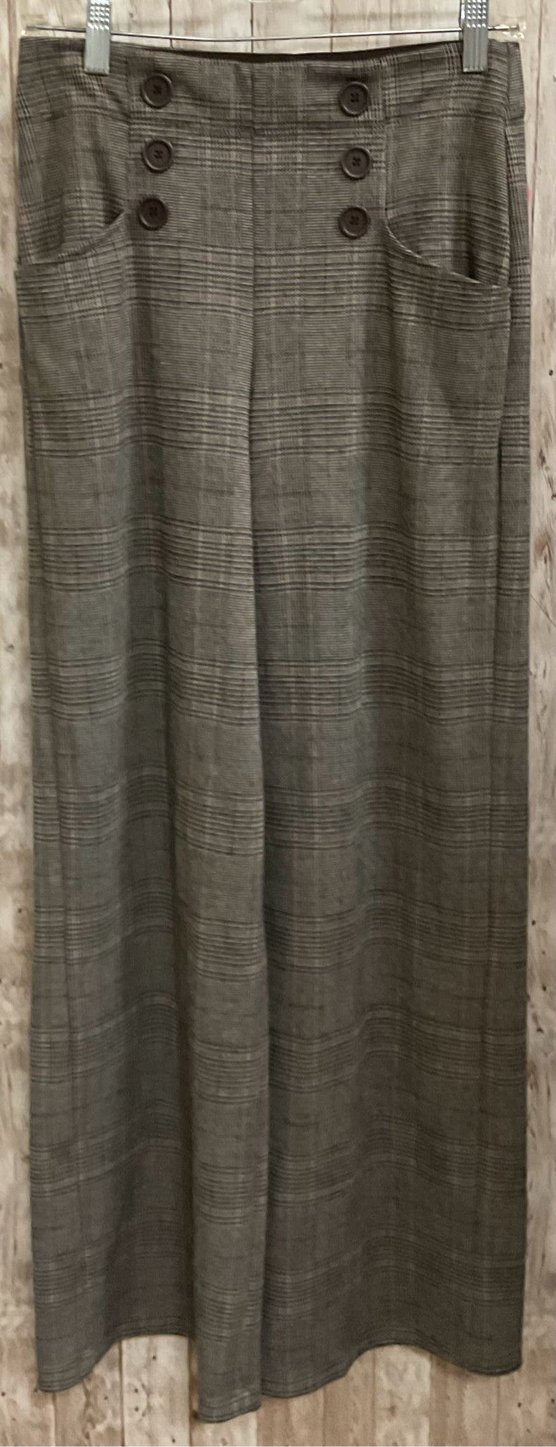 Size 8 MAX STUDIO BROWN TWEED Pants