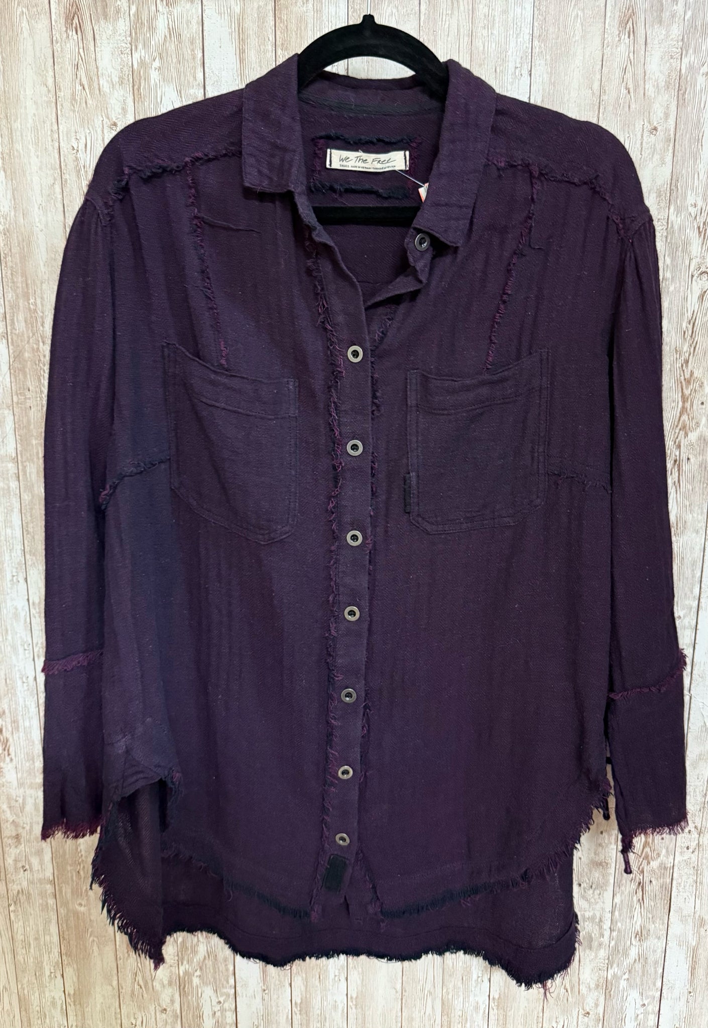 Size S WE THE FREE Purple Top