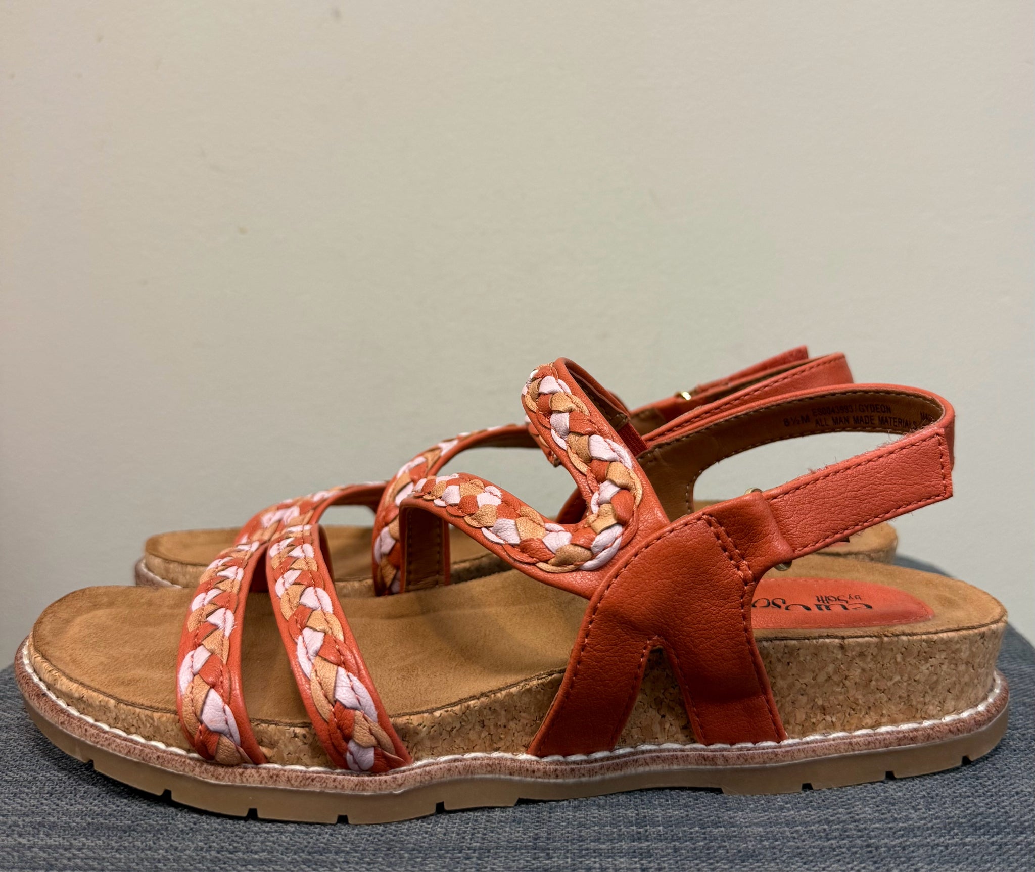 8.5 EURO SOFT RUST Sandals