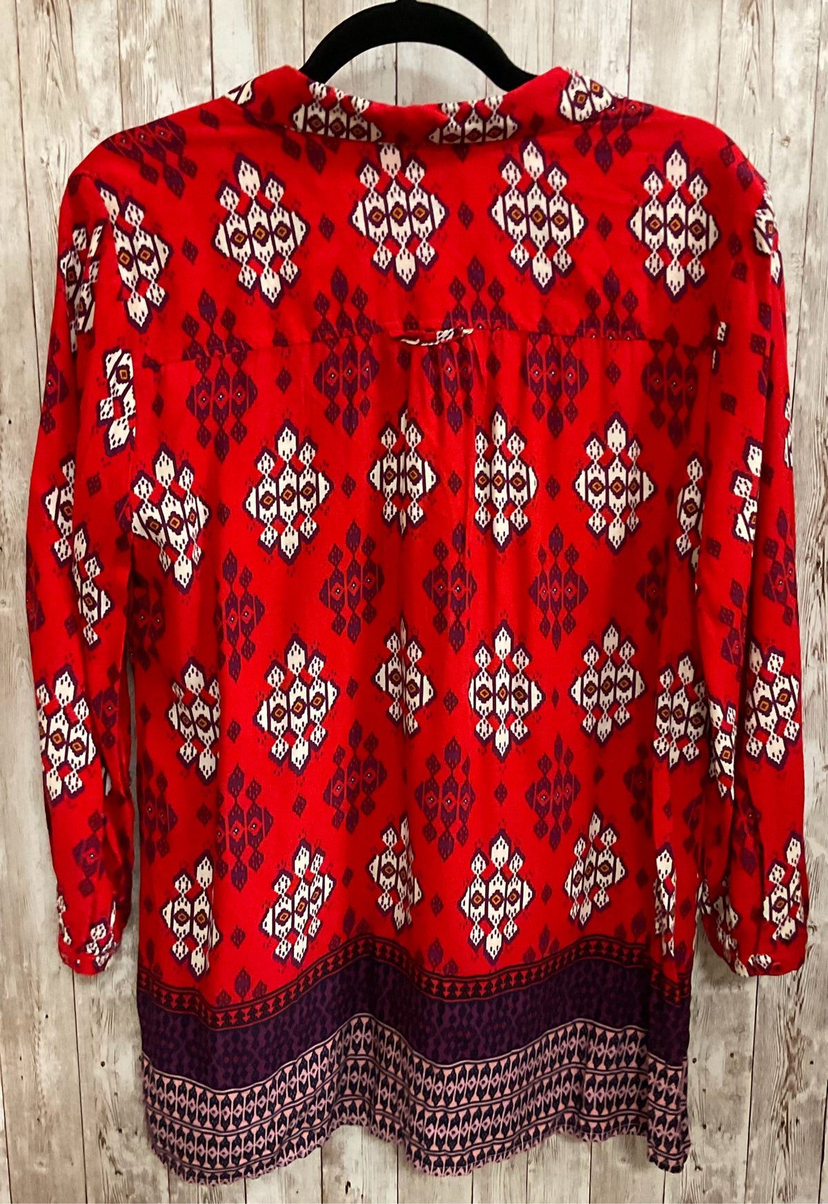 Size 12 MAEVE Red Print Top