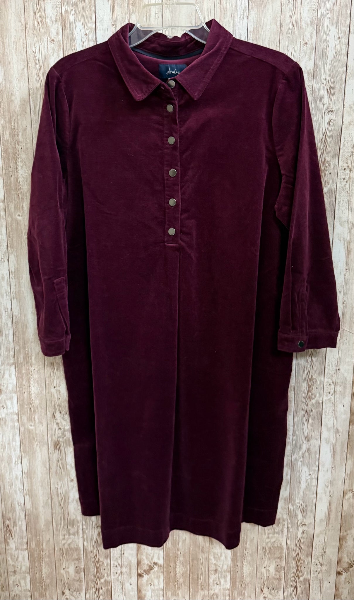 Size 12 JOULES Burgundy Dress