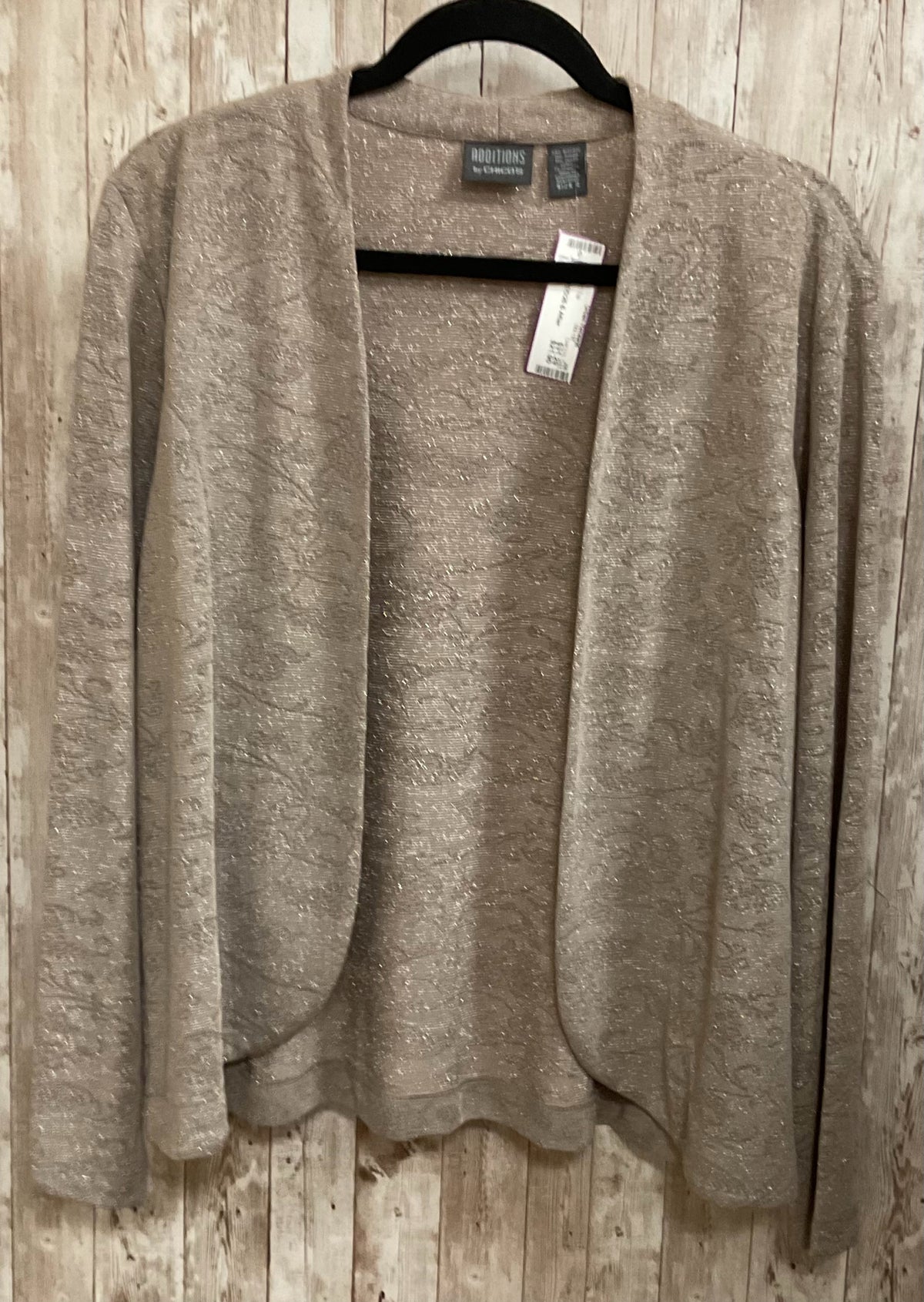 Size L CHICO'S Gold 2 PC Top