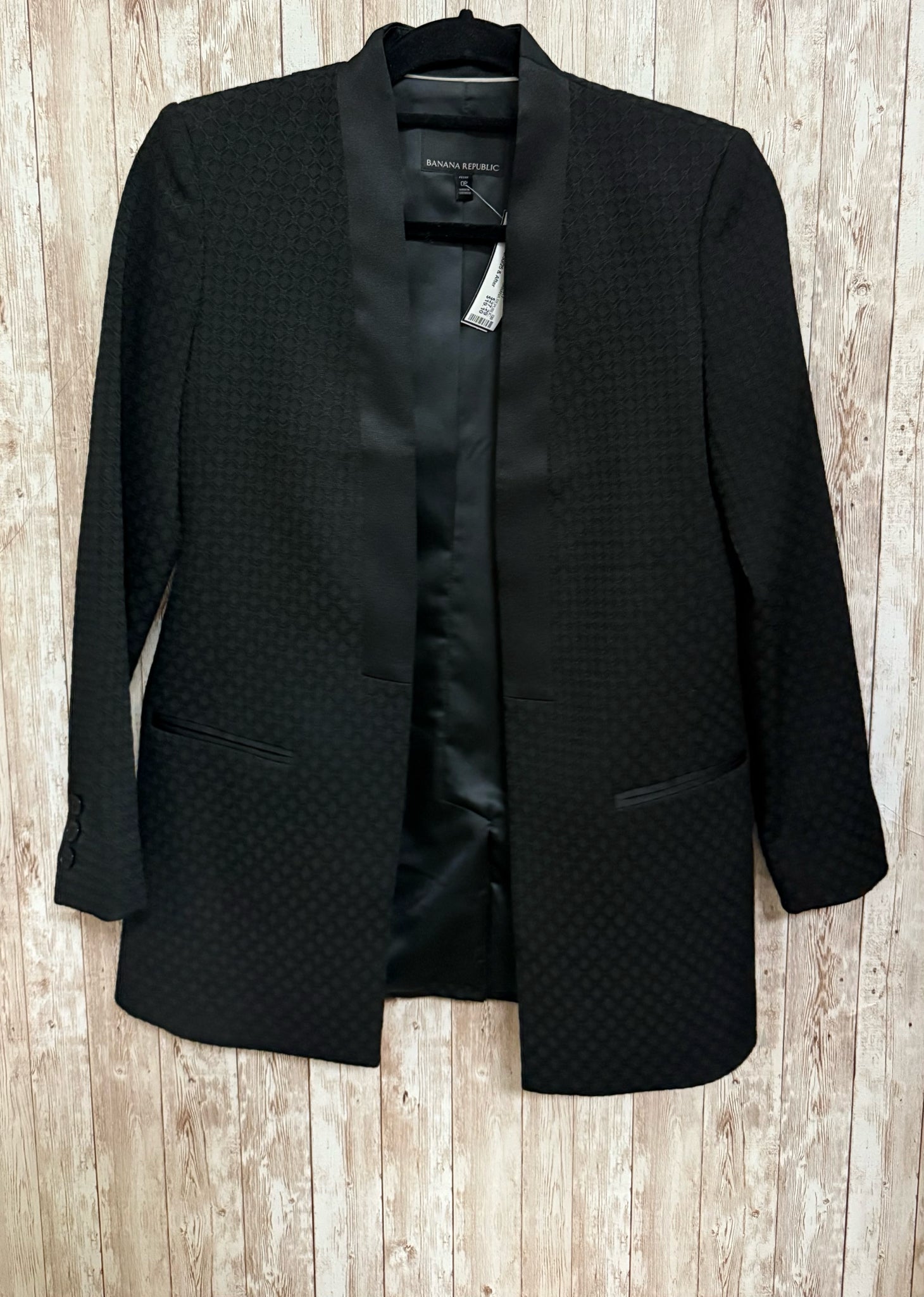 BANANA REPUBLIC Size 0P Black Blazer