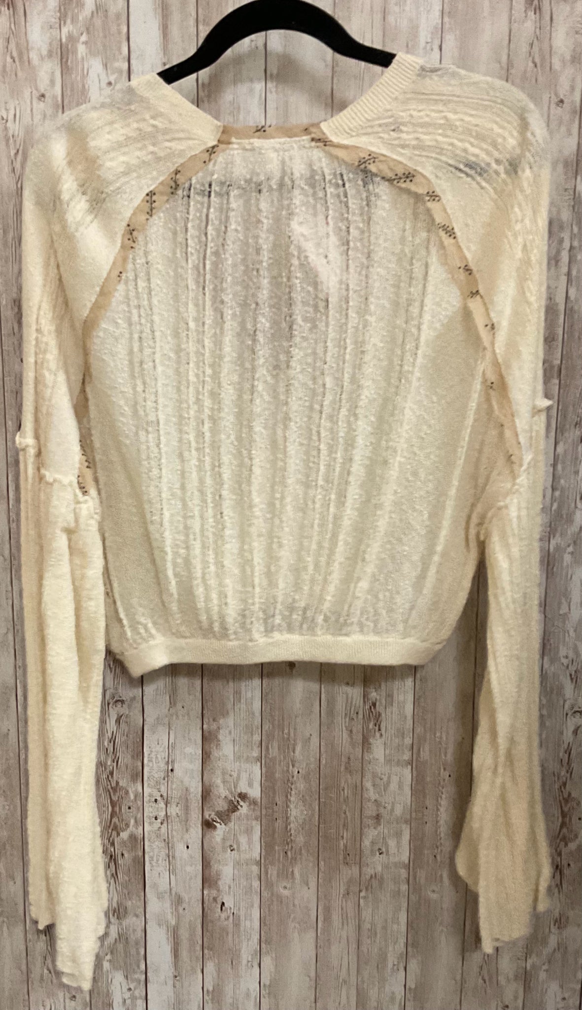 Size S FREE PEOPLE Cream Top