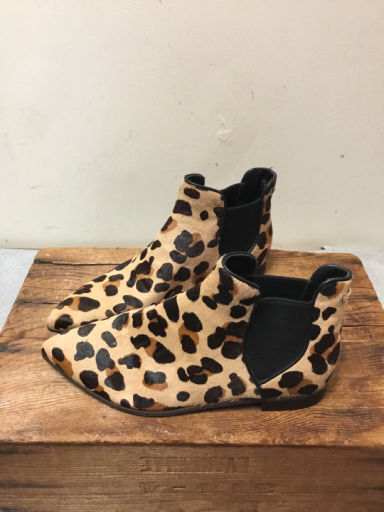 9 COLE HAAN Animal Print Boots