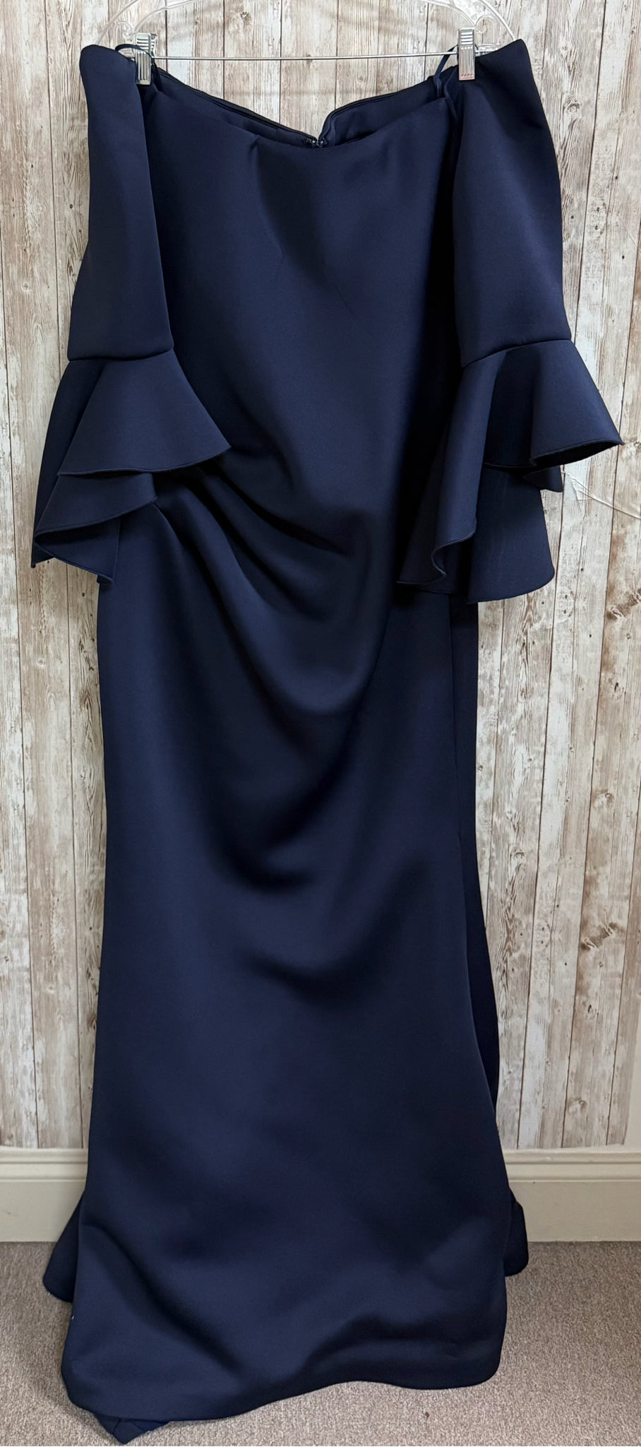 Size 16 JOVANI Navy Dress