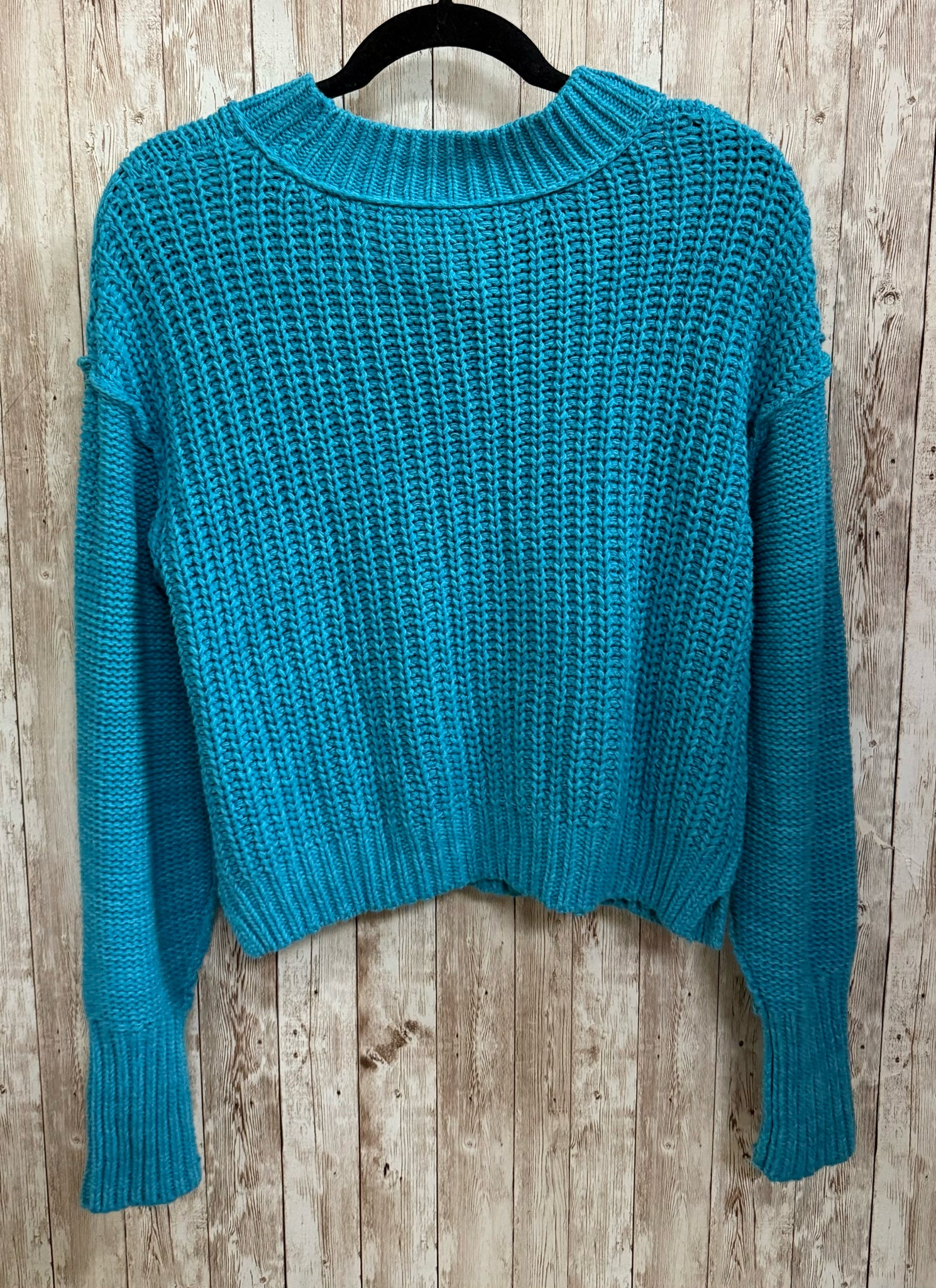 Size S FREE PEOPLE Turquoise Sweater