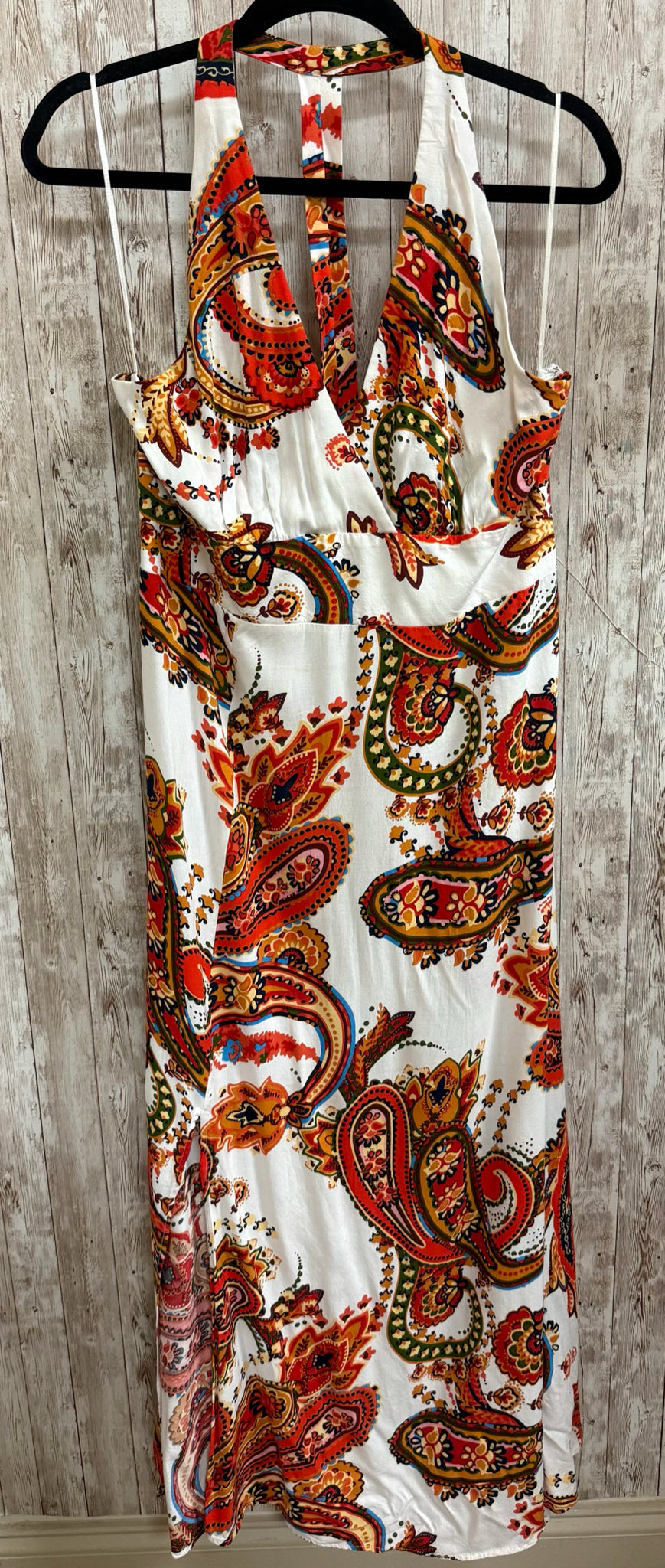Size L VINCE CAMUTO WHITE AND RED Dress