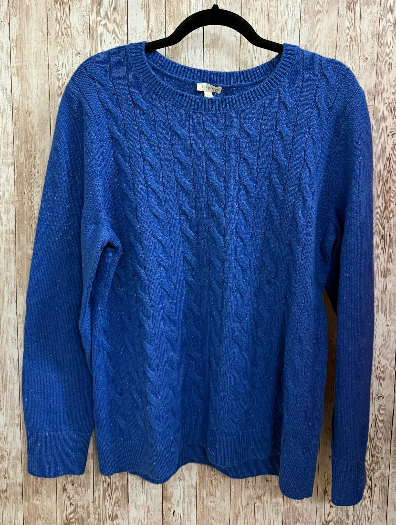 TALBOTS Size XL Blue Sweater