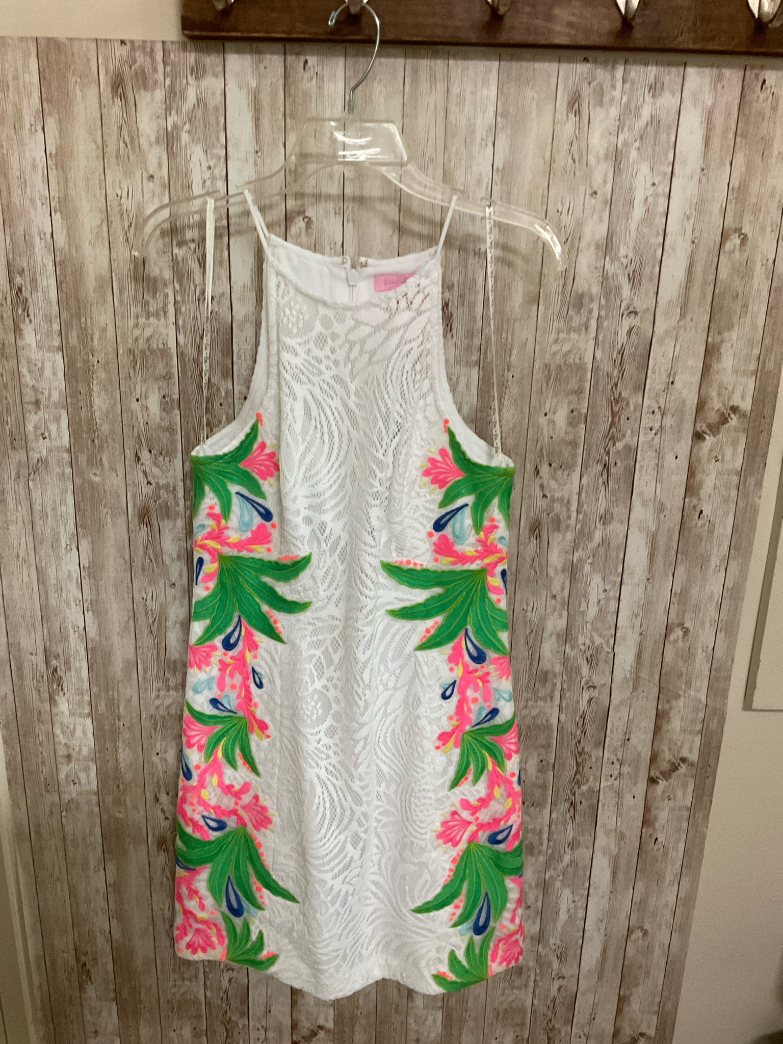 LILLY PULITZER Size 8 WHITE MULTI Dress