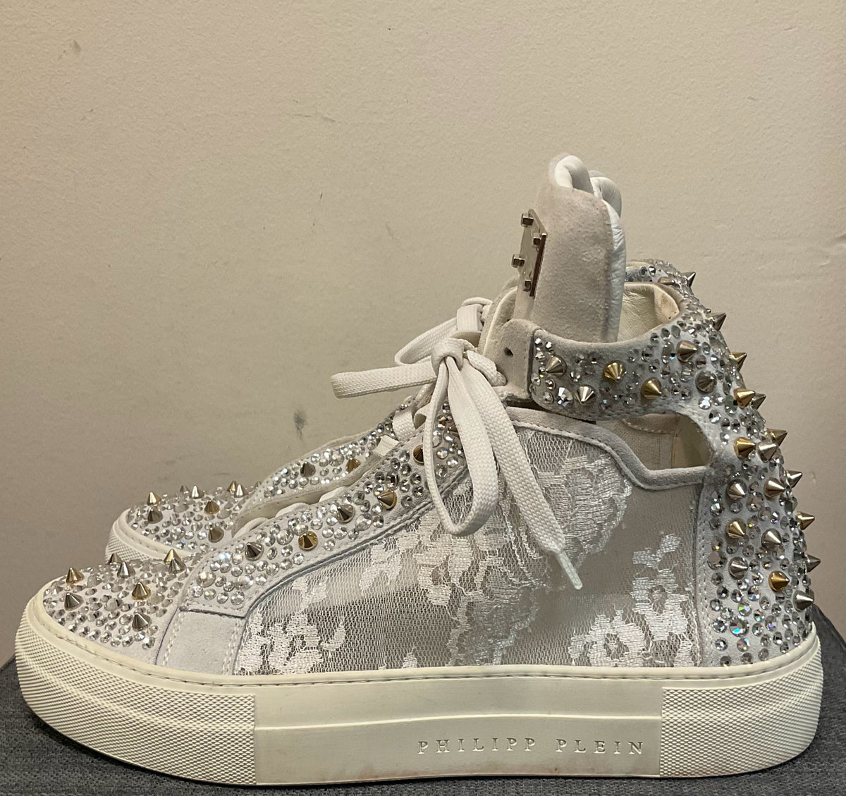 9 PHILLIP PLEIN White SHOES