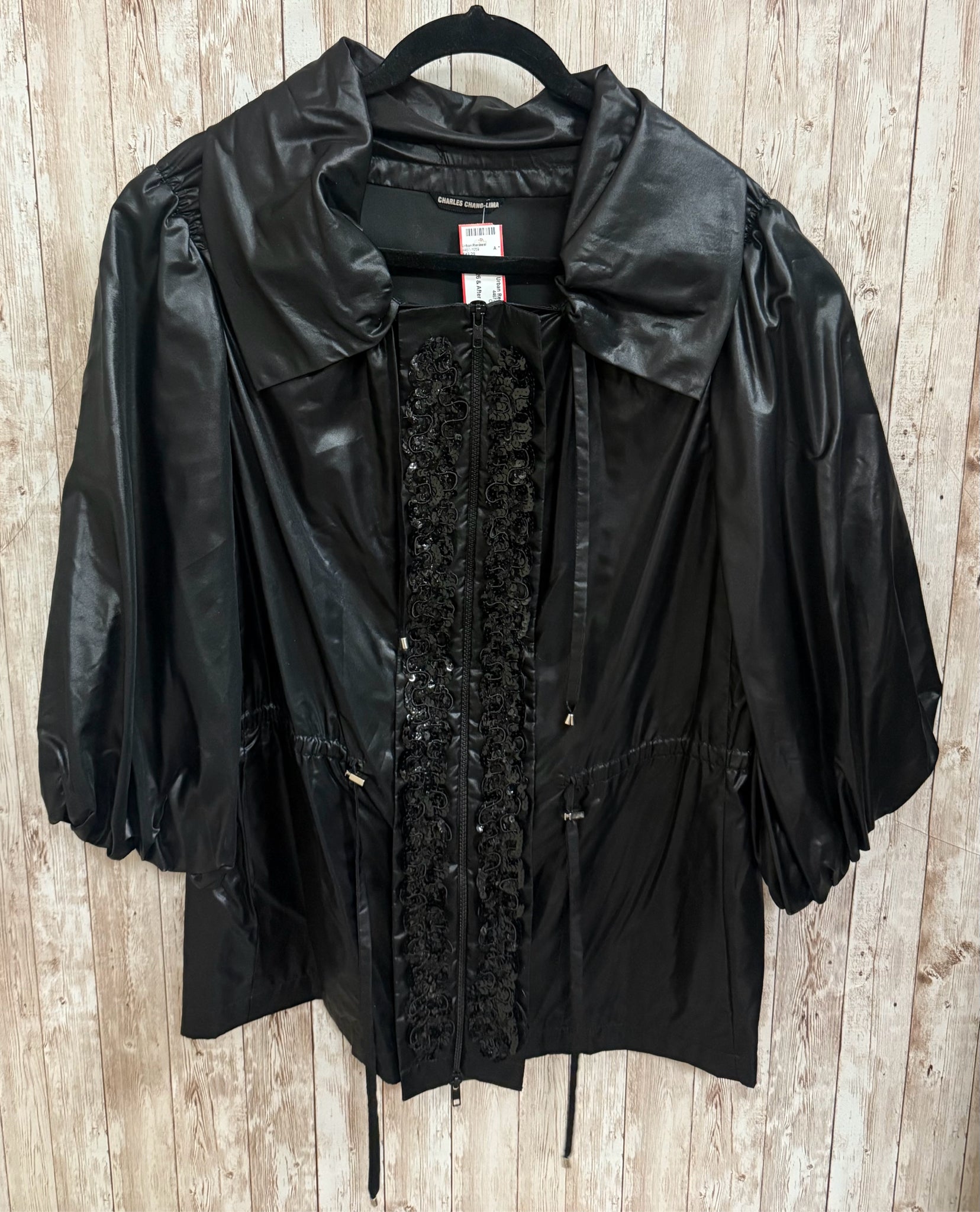 Size S/M CHARLES CHANG LIMA Black Jacket