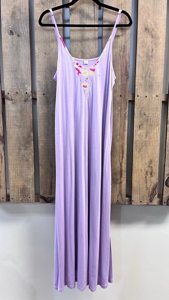 SUNDANCE Size L LILAC AND PINK FLORAL 2 PC Dress