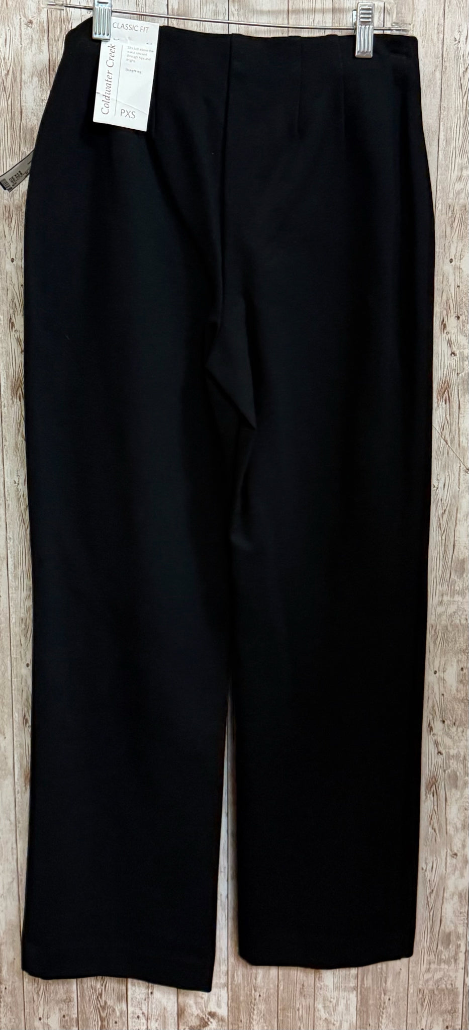 Size 4/6 COLDWATER CREEK Black Pants