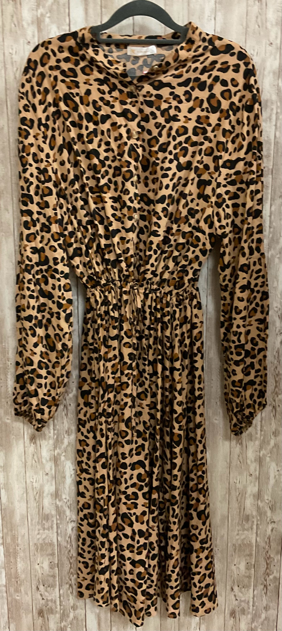 Size XL KIRUNDO Animal Print Dress