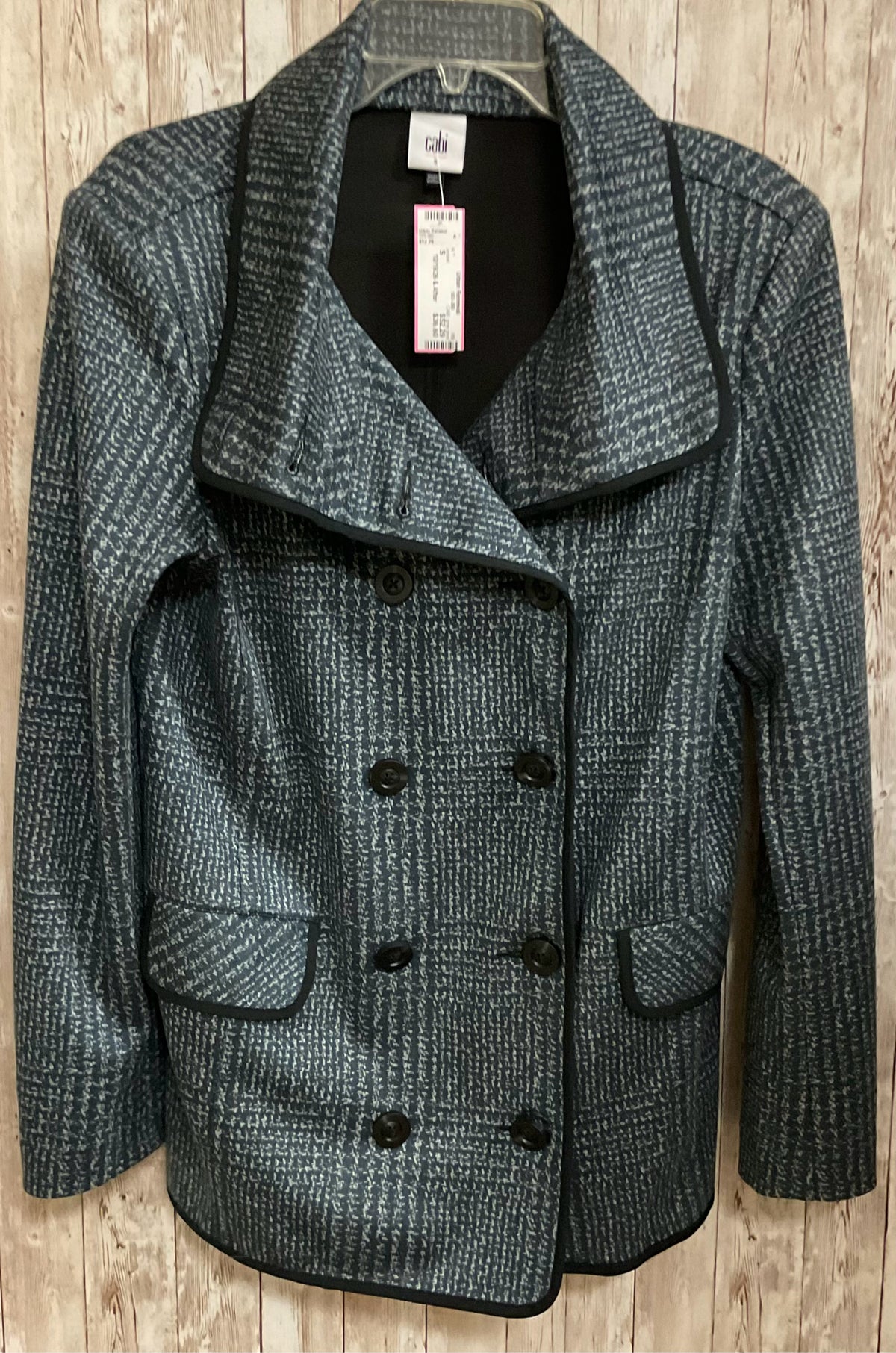 Size S CABI grey print Jacket