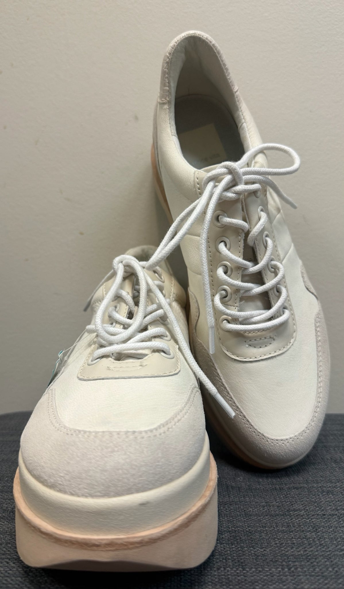 7.5 DOLCE VITA Cream Sneakers