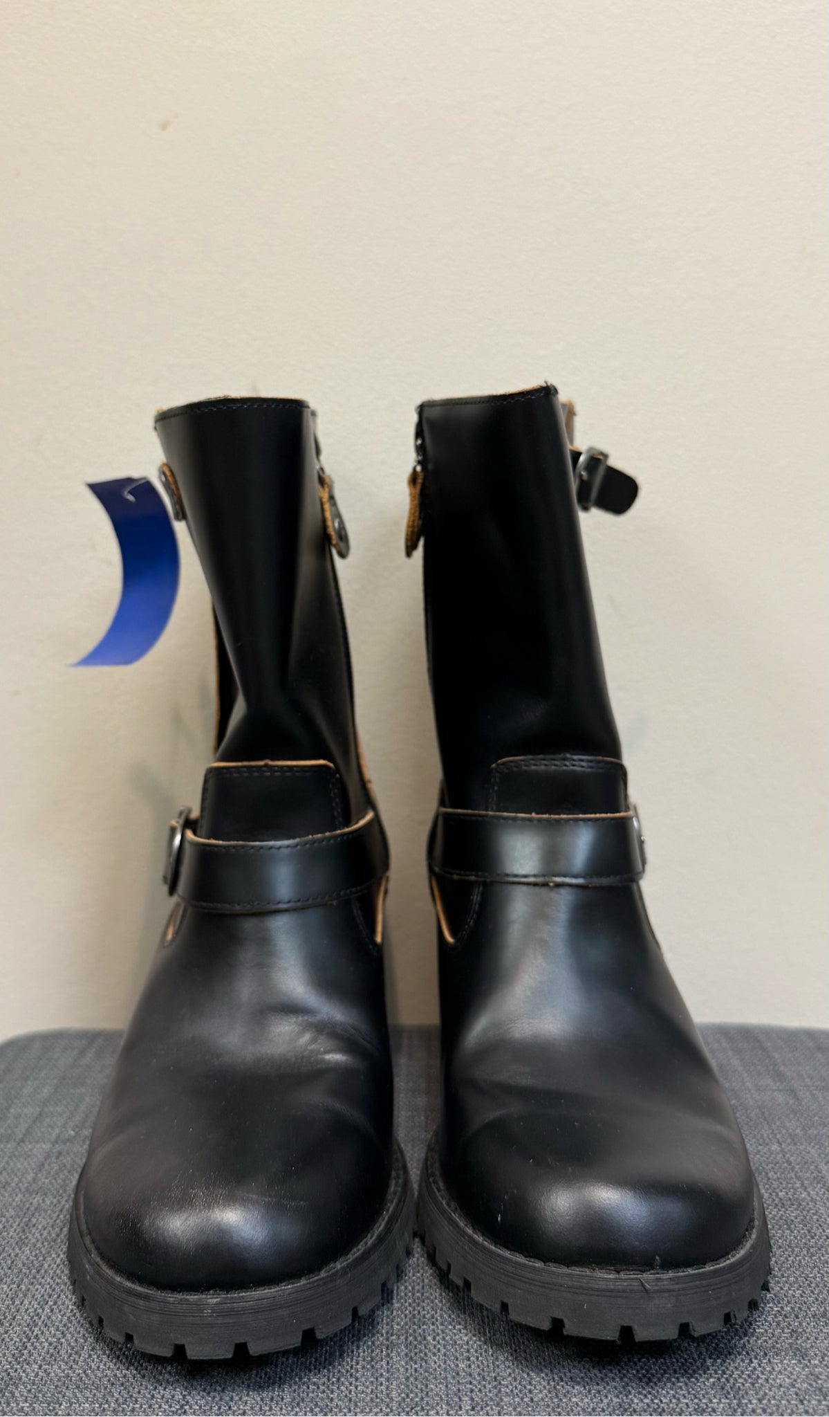 7 HARLEY DAVIDSON Black Boots