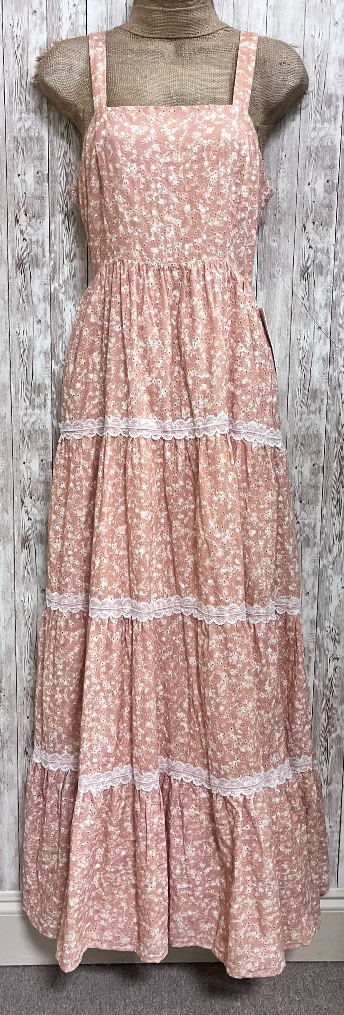 Size S AURA CLAY PRINT Dress