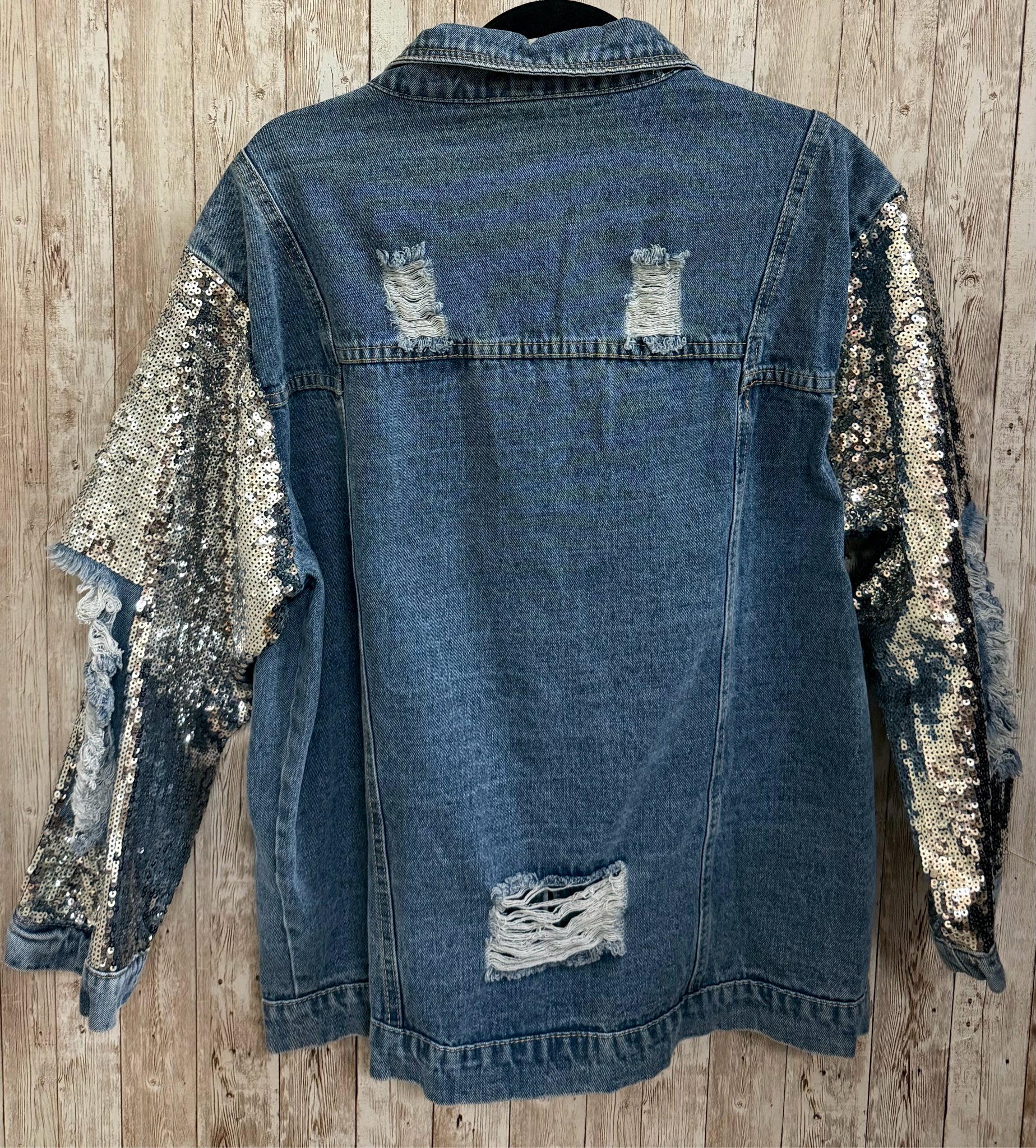 Size XL CELLABIE BLUE DENIM Jacket