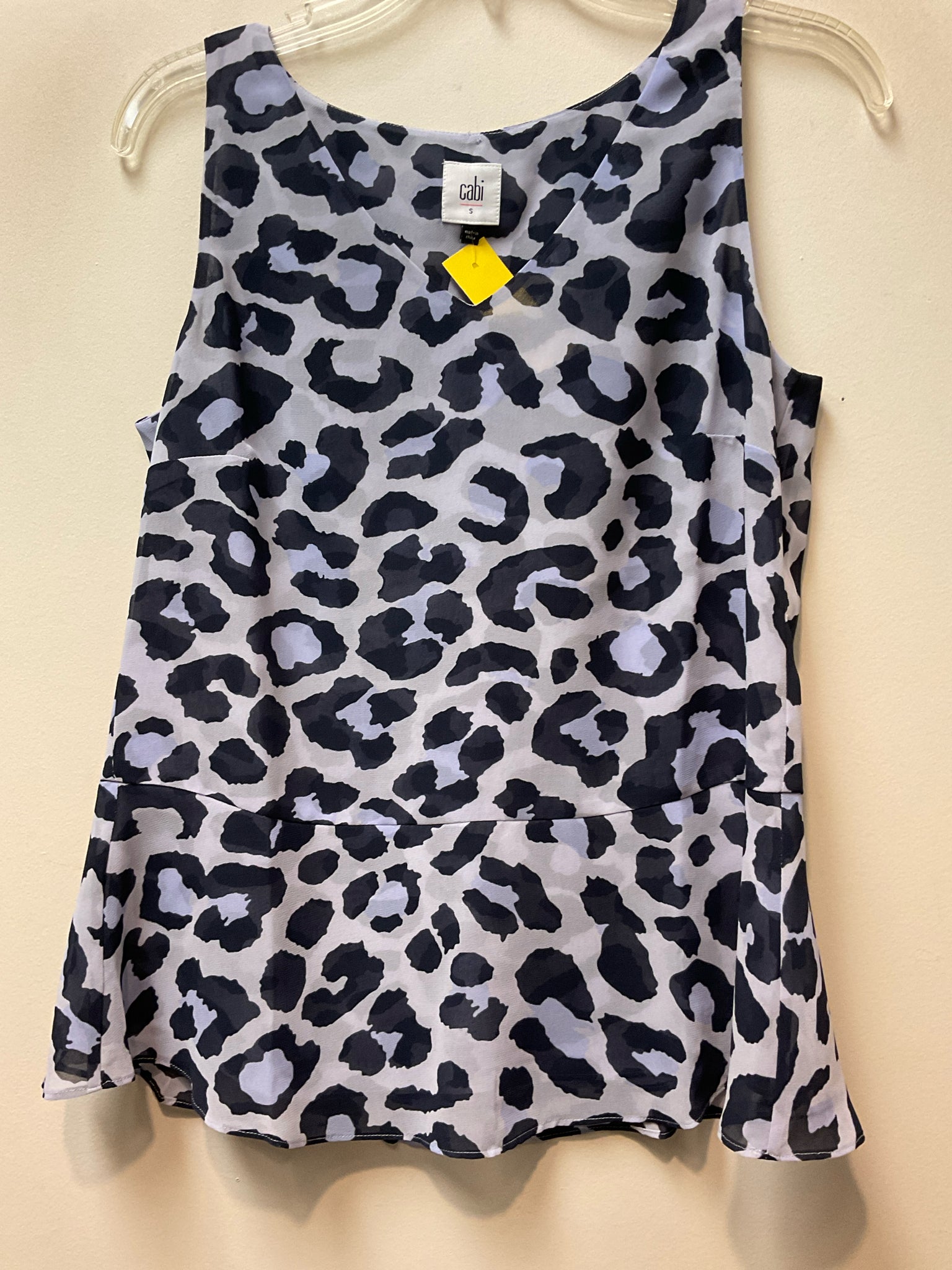 Size S CABI BLUE AND BLACK Top
