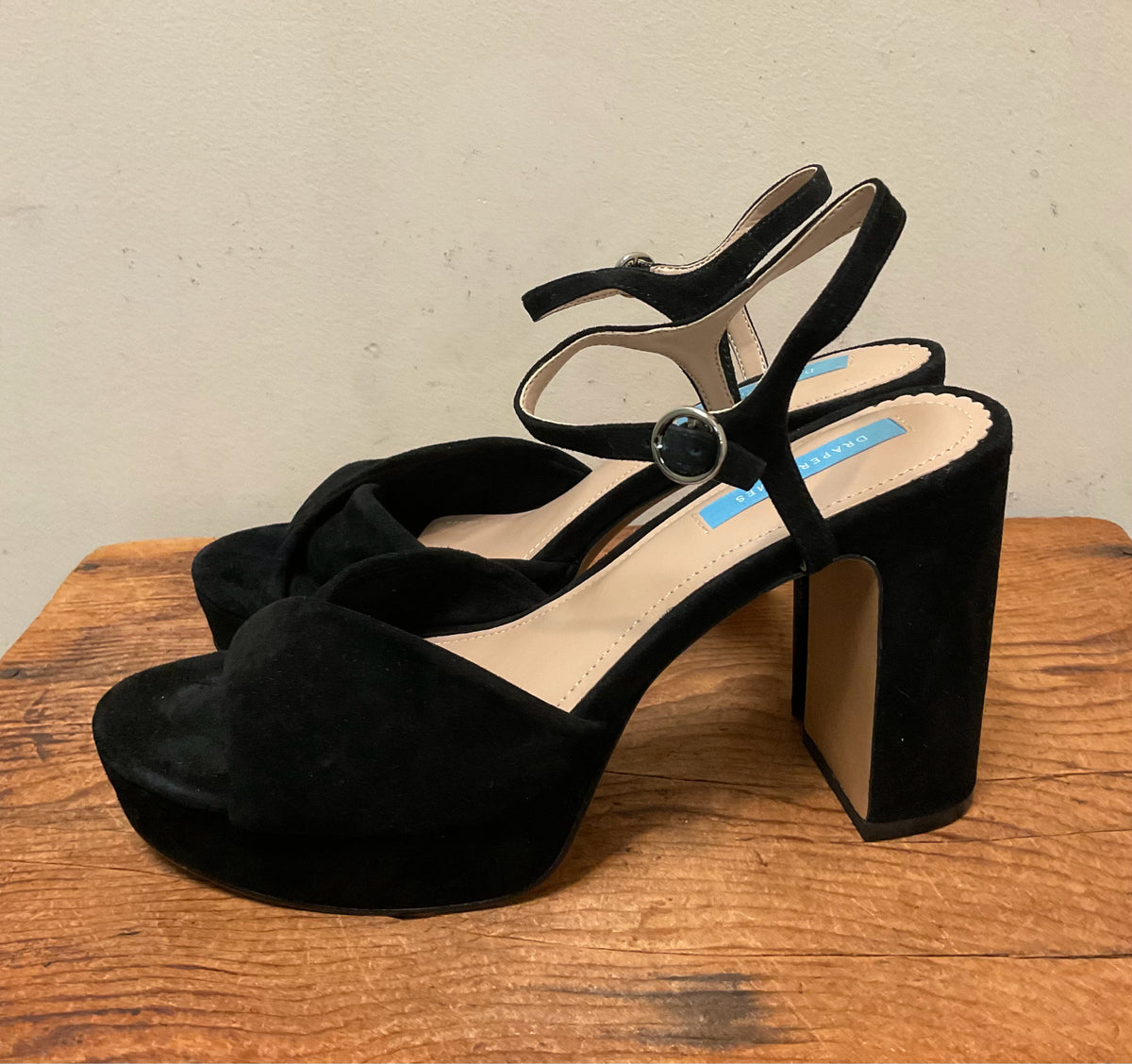 8.5 DRAPER JAMES Black SHOES
