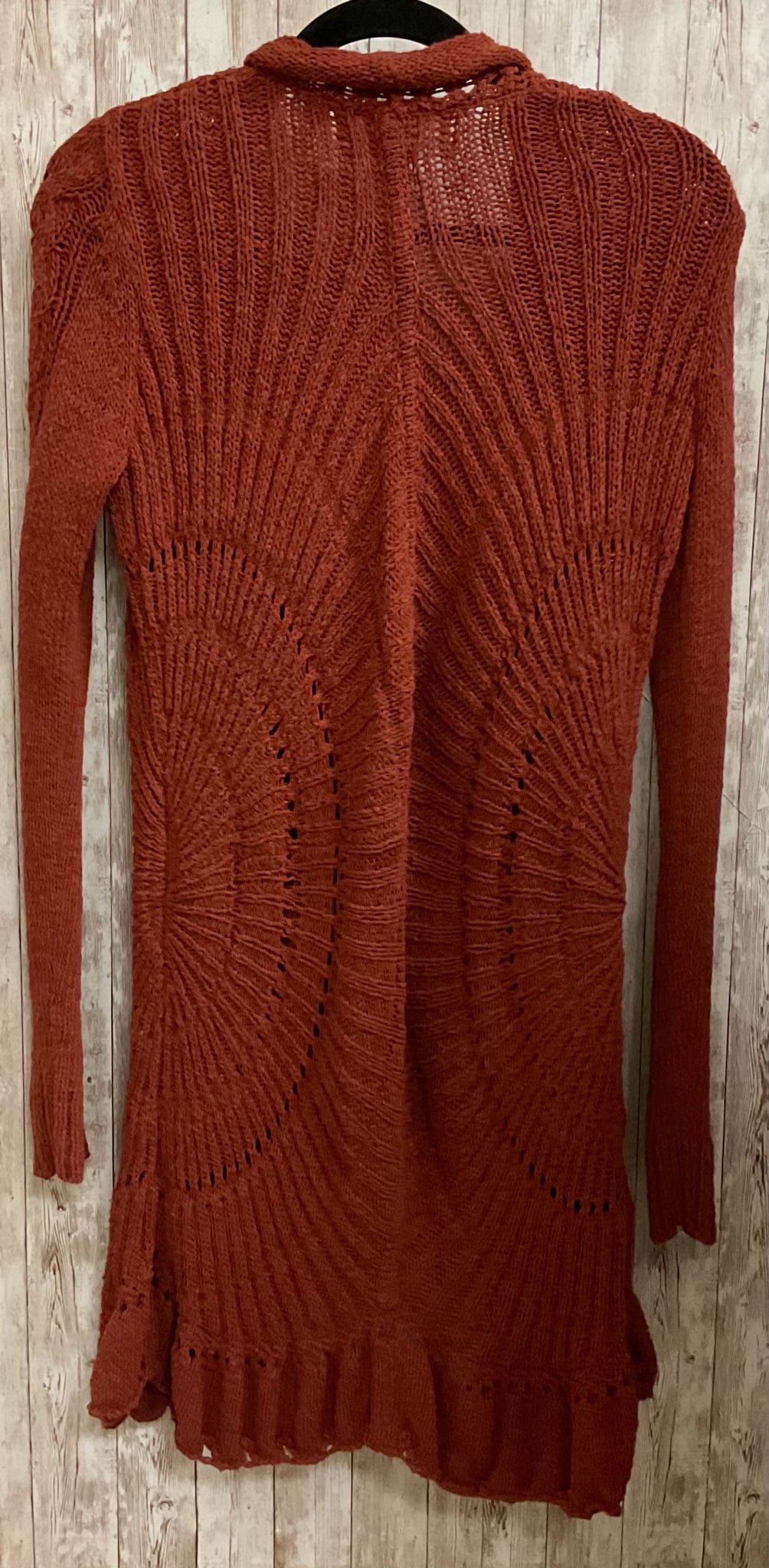 Size S ROSIE NEIRA RUST Cardigan