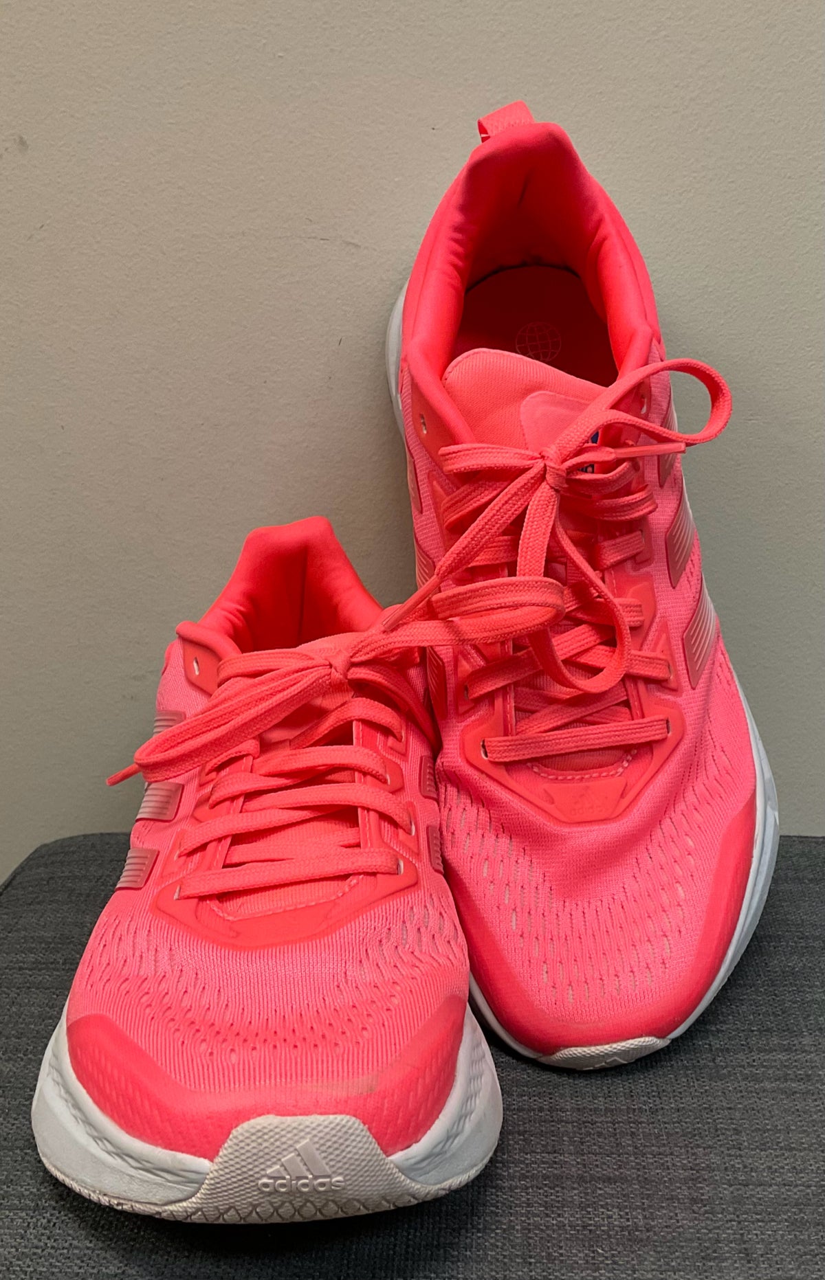 9.5 ADIDAS Coral Sneakers