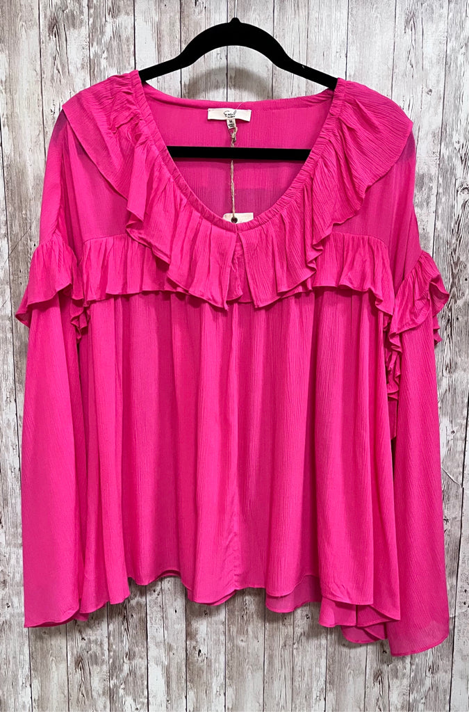 Size M EASEL Pink Top