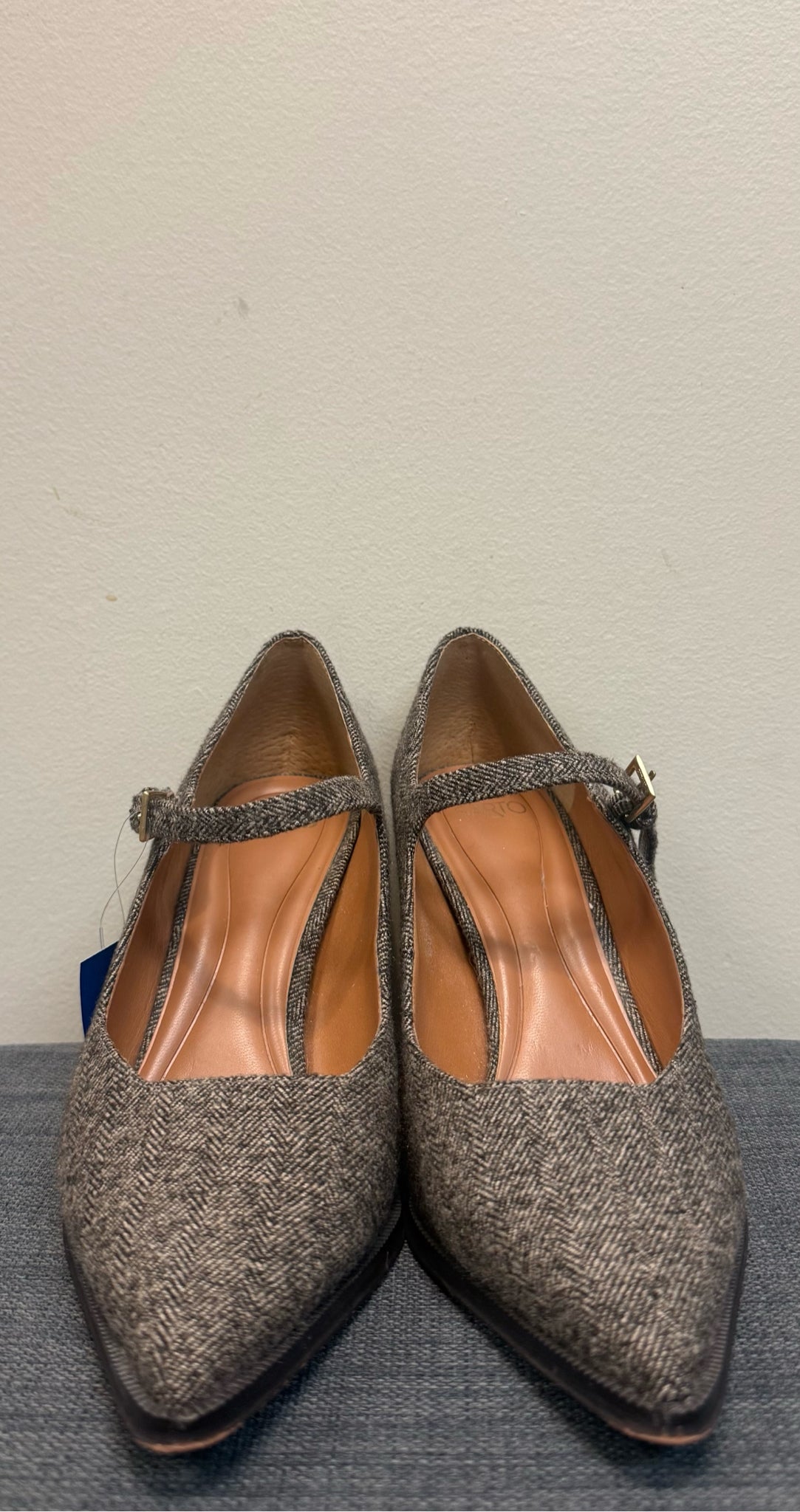 7 SARTO Brown Print SHOES