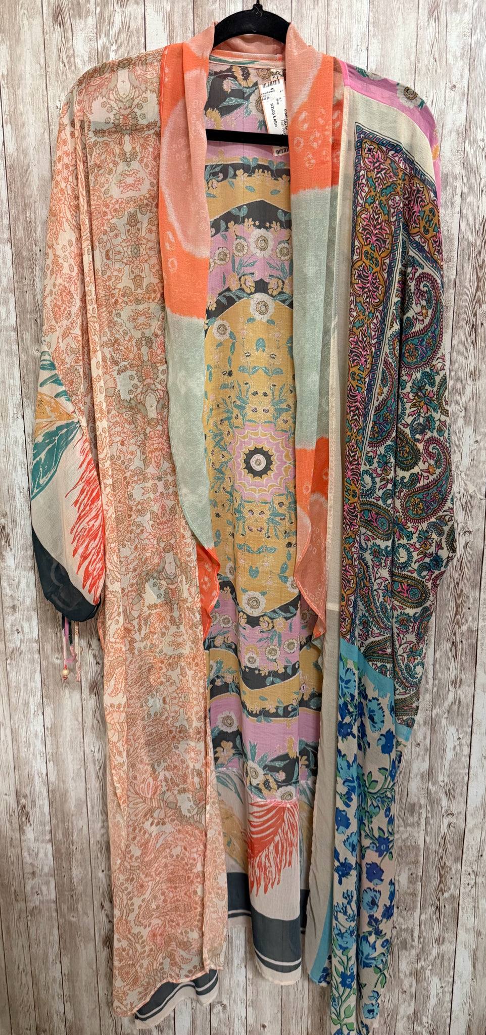 FREE PEOPLE SAGE PRINT Wrap
