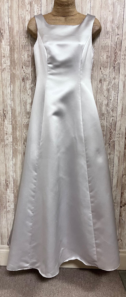 Size 4 EVAN-PICONE Silver Dress