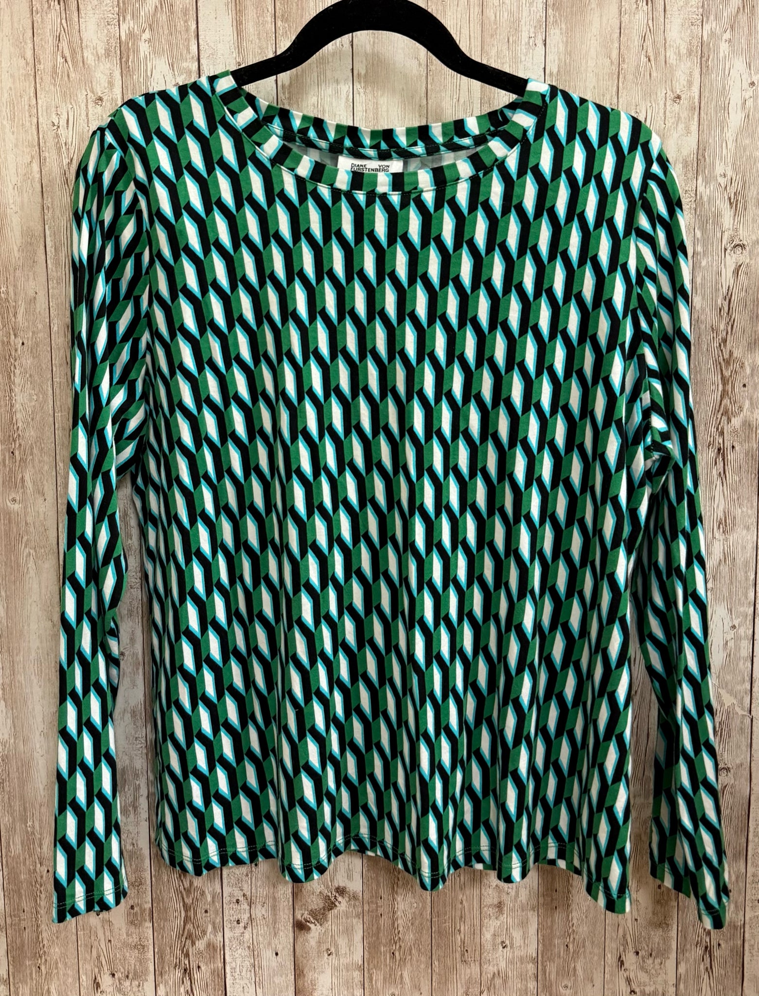 Size XXL DIANE VON FURSTEN Green Print 2 PC SET