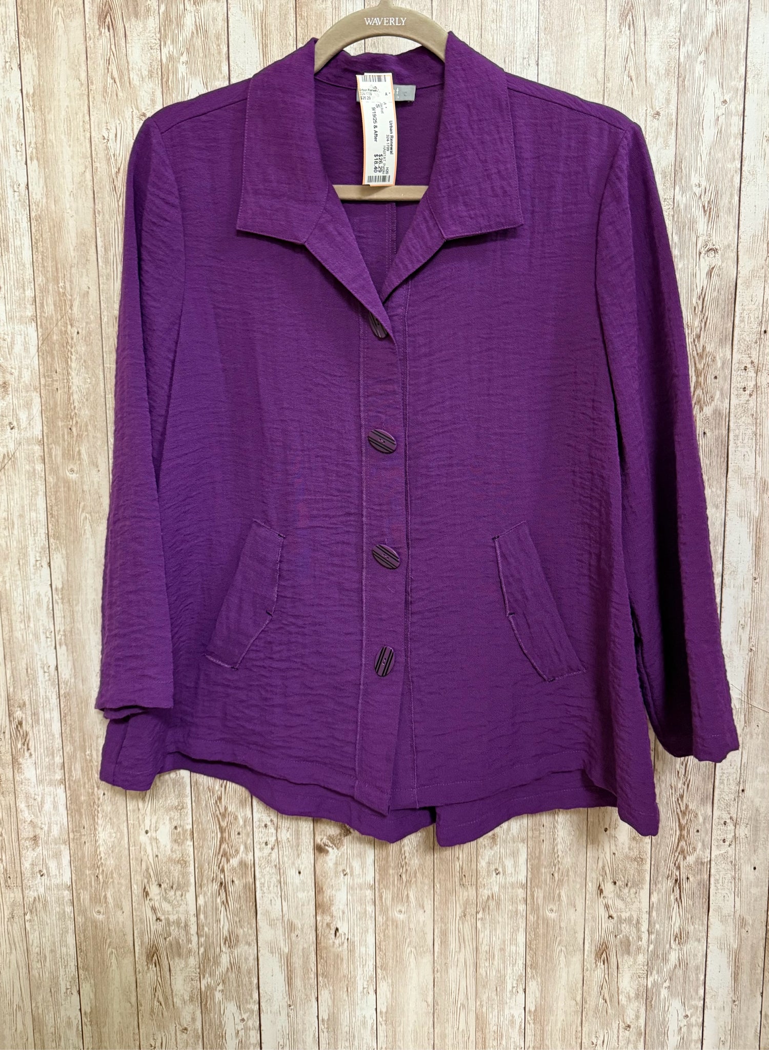 HABITAT Size S Purple Jacket