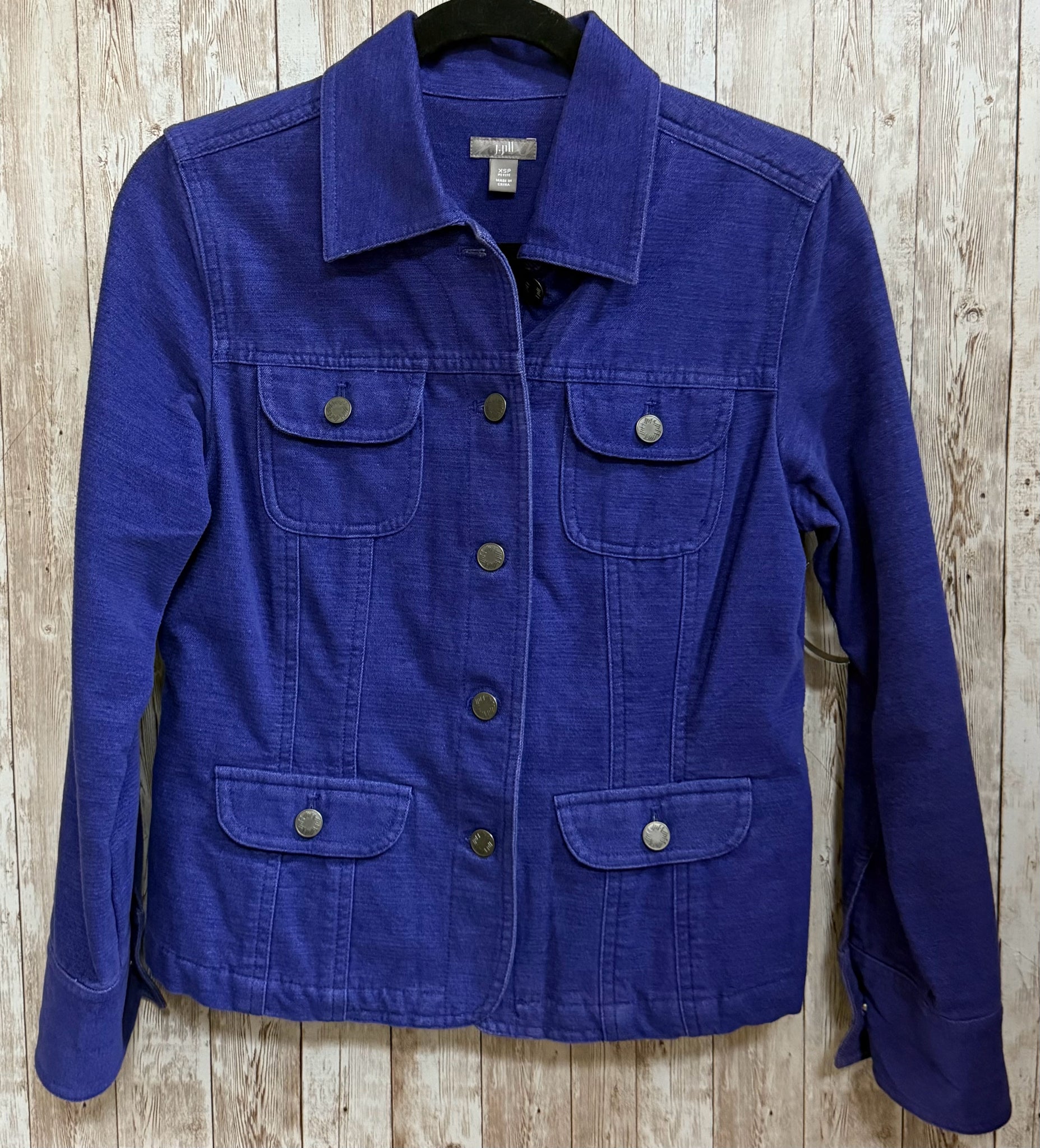 Size XS J JILL Purple Jacket