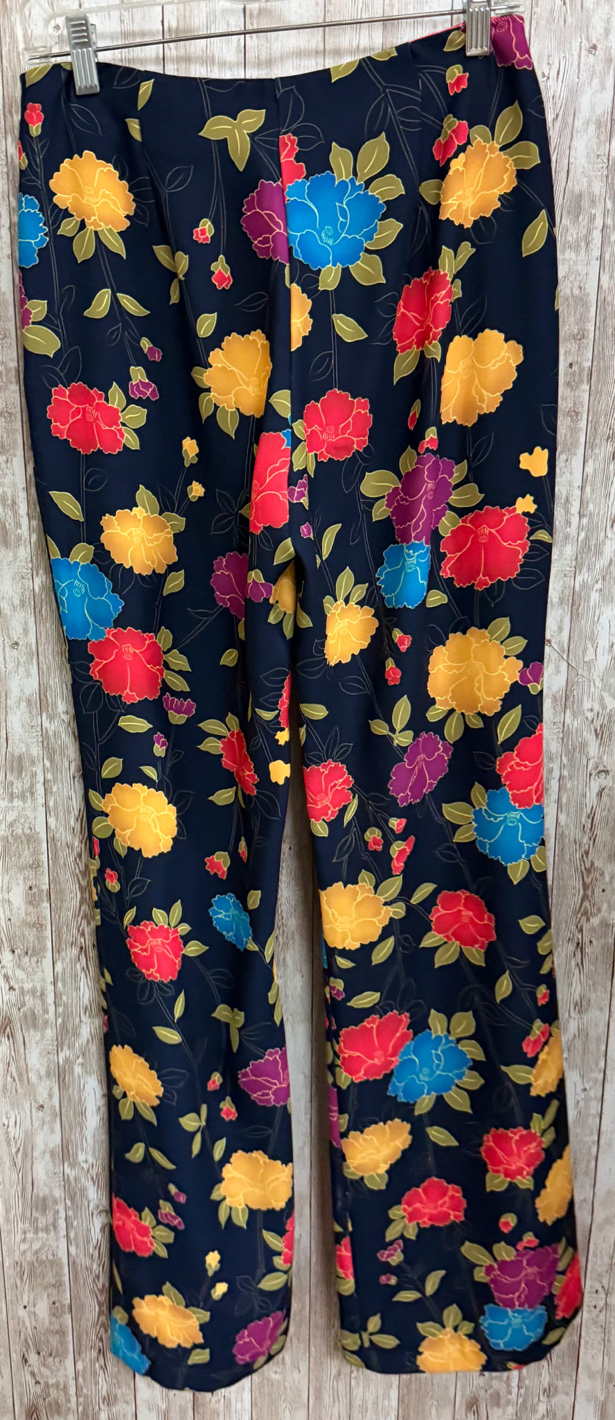 Size S FLORA BEA NAVY FLORAL Pants
