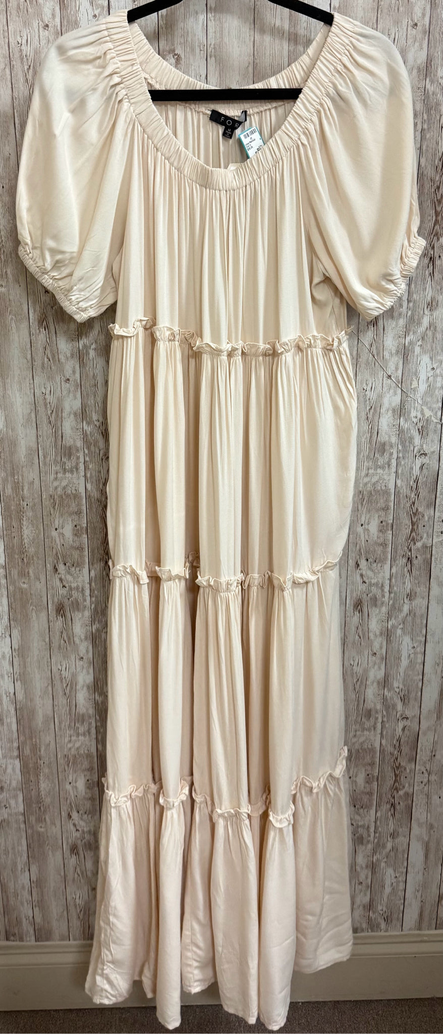 Size M FORE Cream Dress