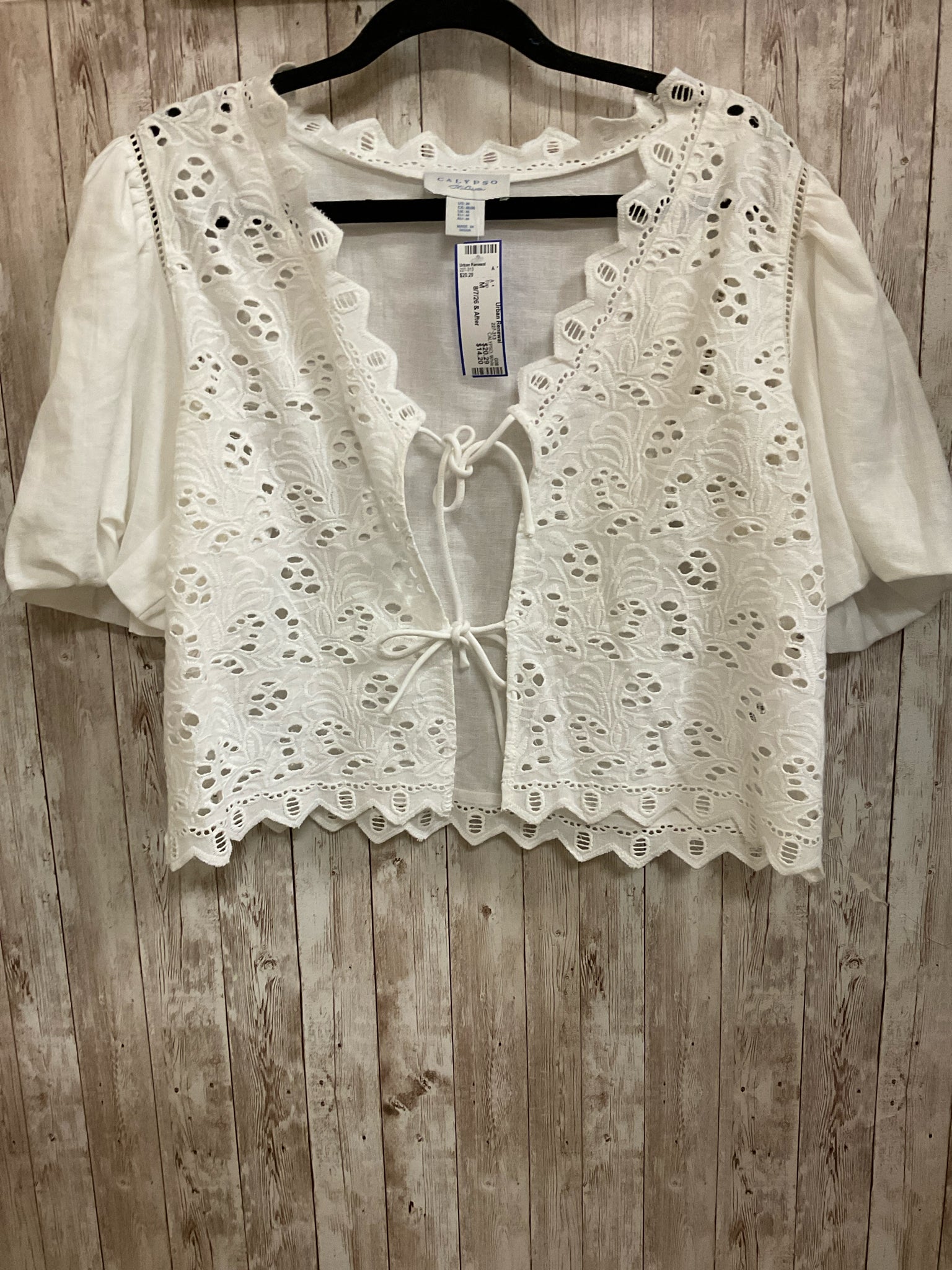 Size M CALYPSO White Top
