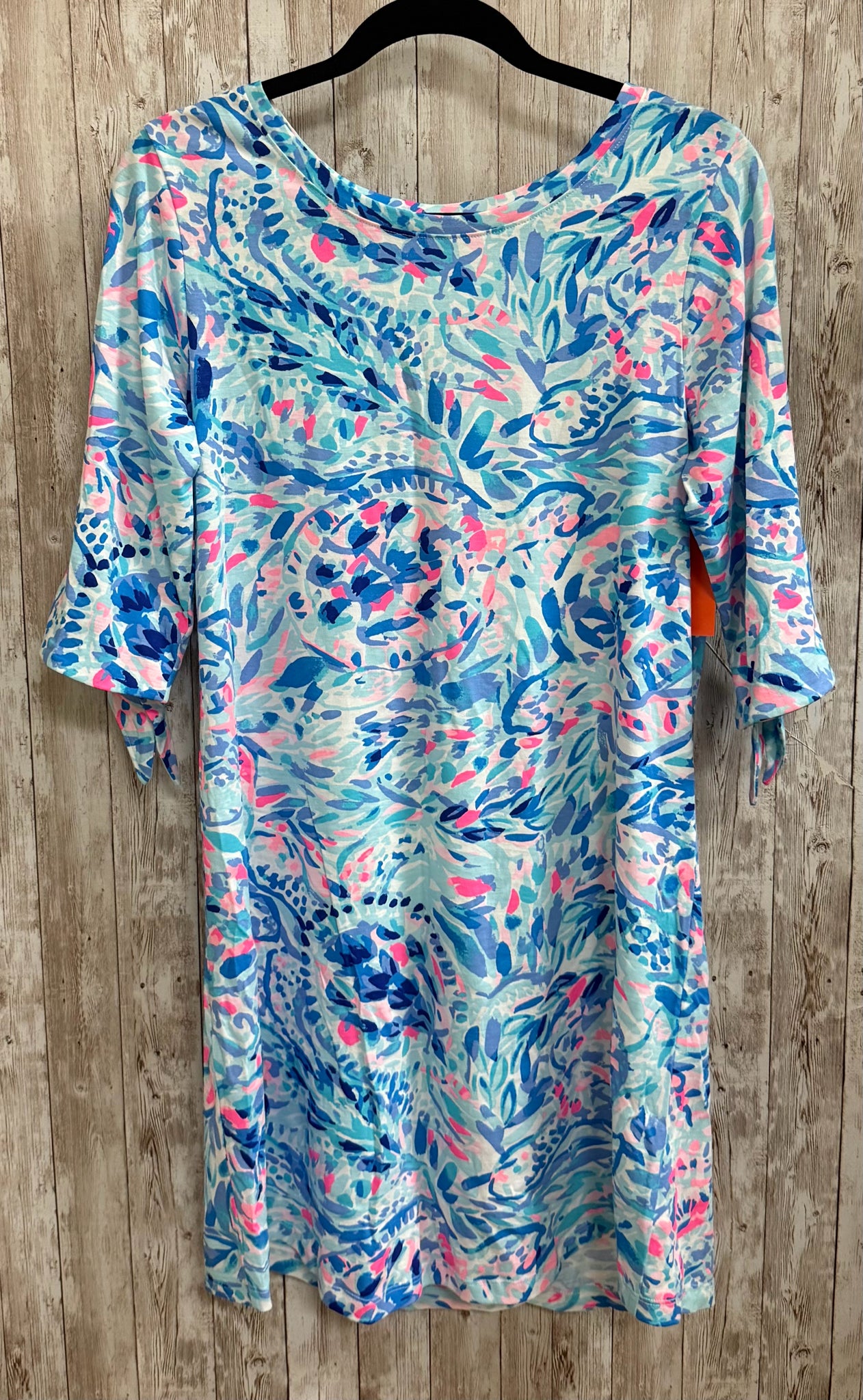 Size L LILLY PULITZER Blue Print Dress