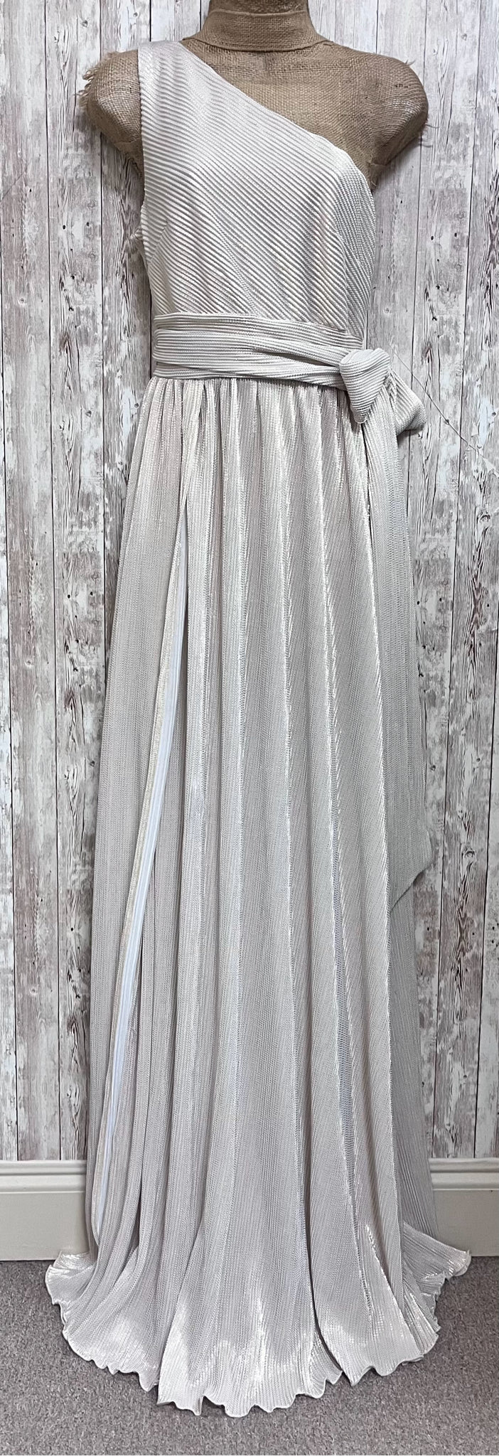 LUCY IN THE SKY Size L Gold Dress