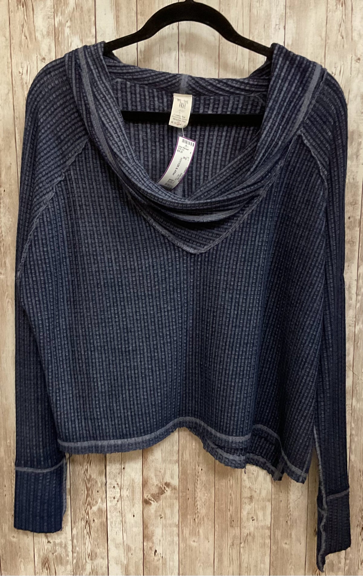 Size S WE THE FREE Blue Top