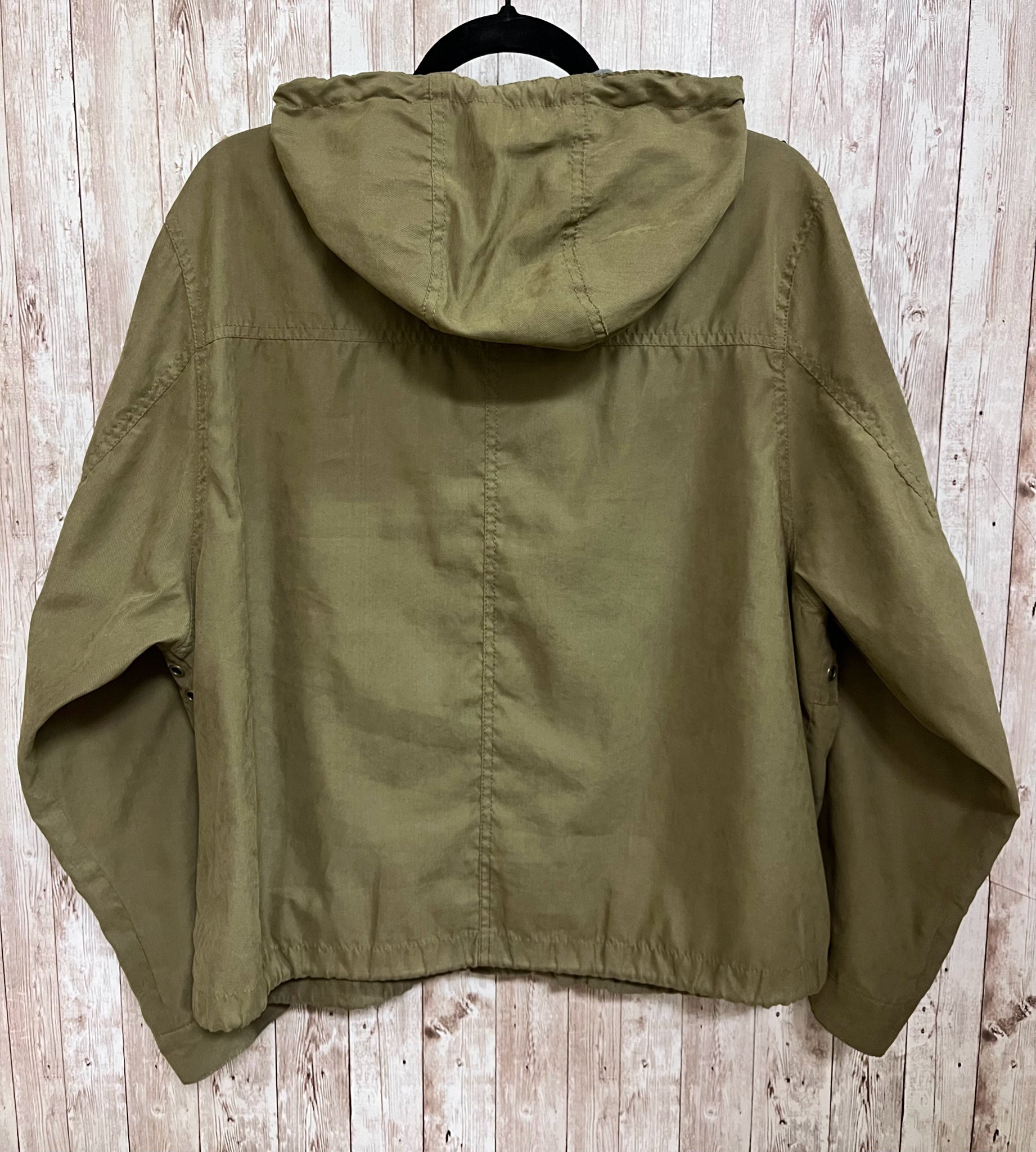 Size M LIFE IN PROGRESS Olive Jacket